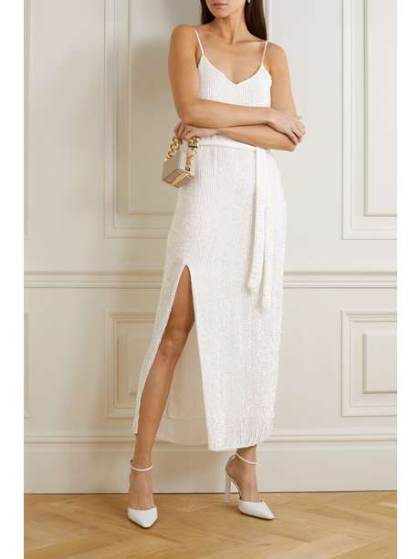 retrofete white sequin