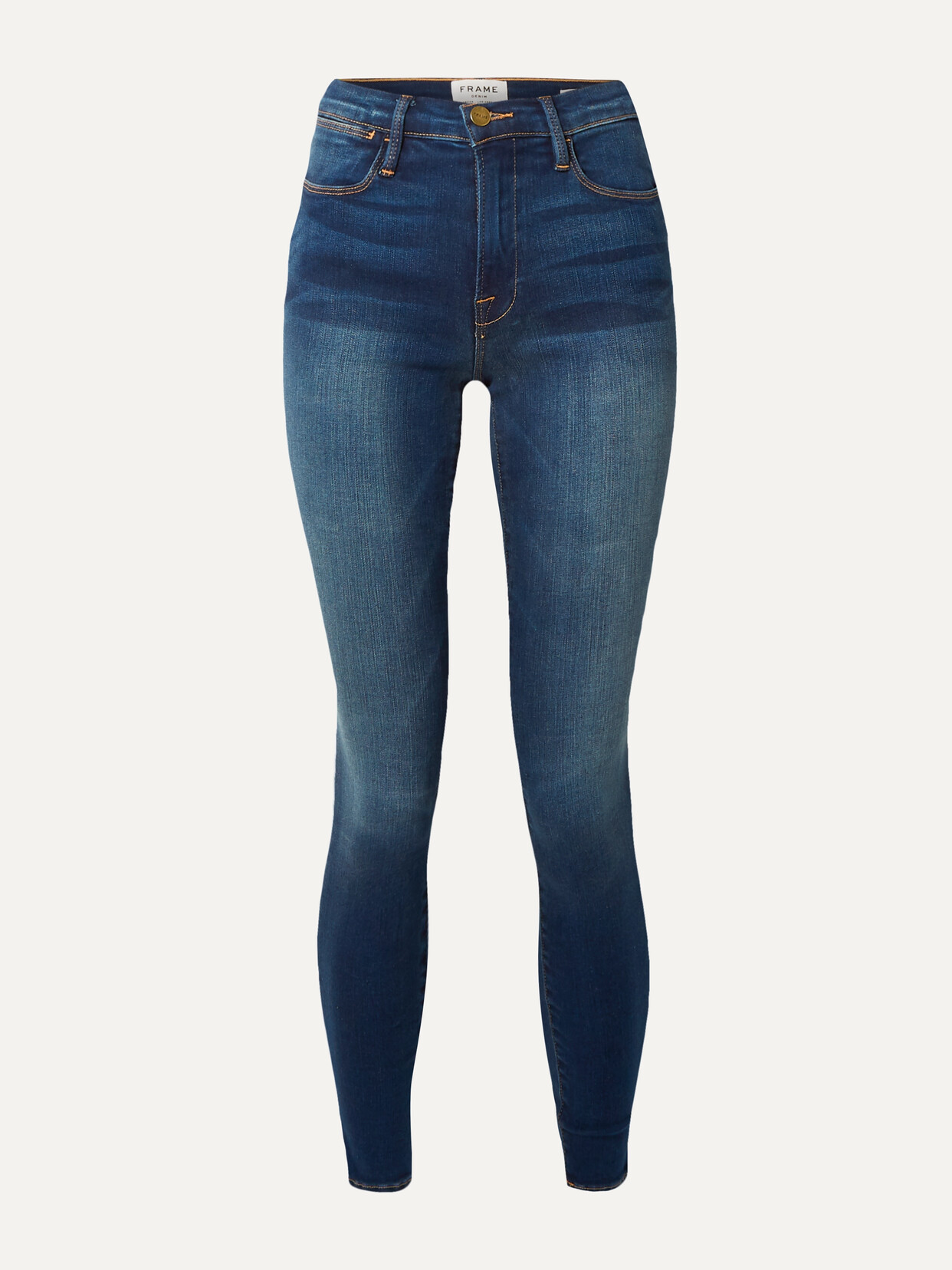 FRAME LE HIGH SKINNY JEANS