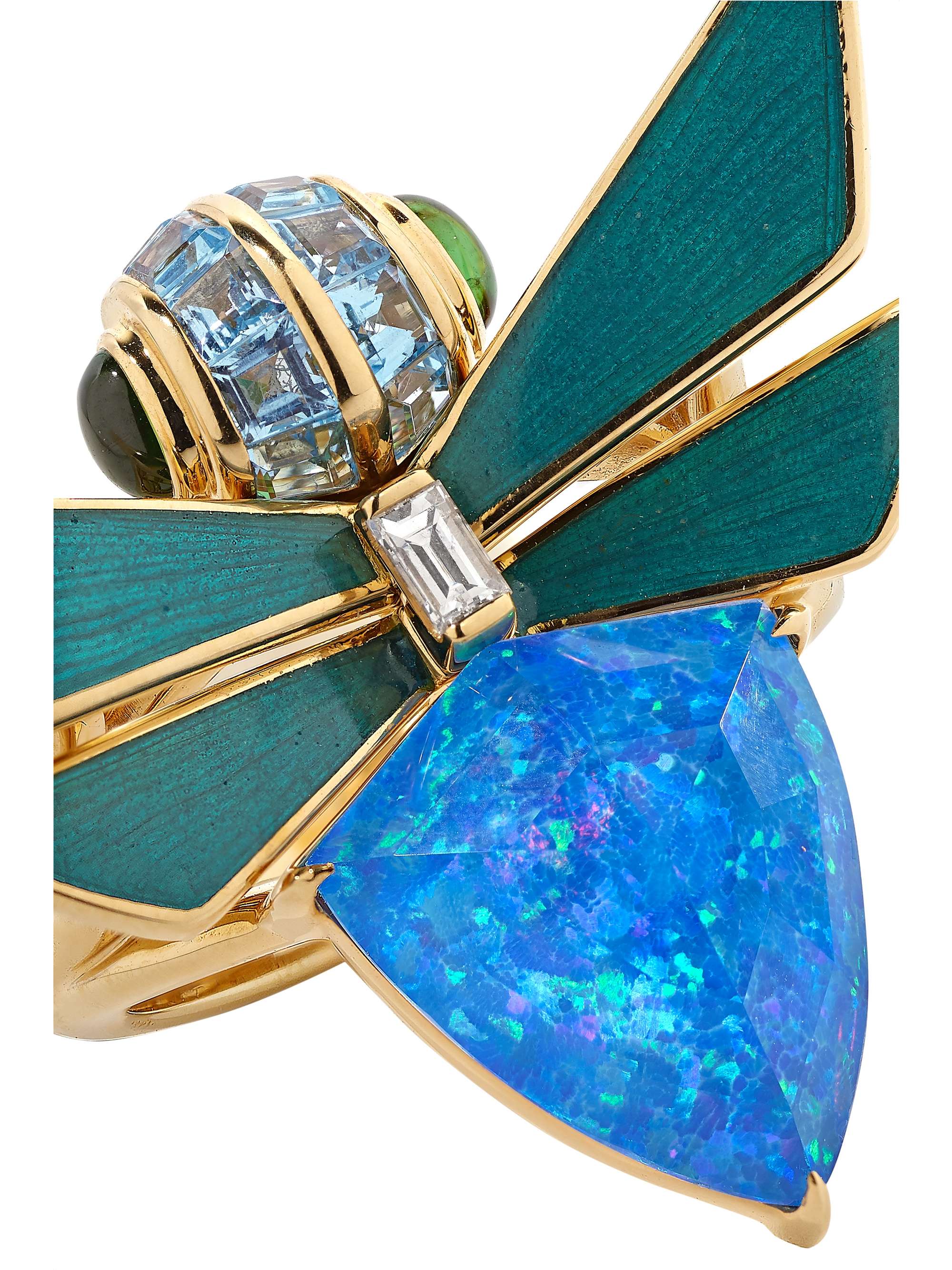 STEPHEN WEBSTER + NET SUSTAIN Jitterbug 18-karat gold multi-stone ring