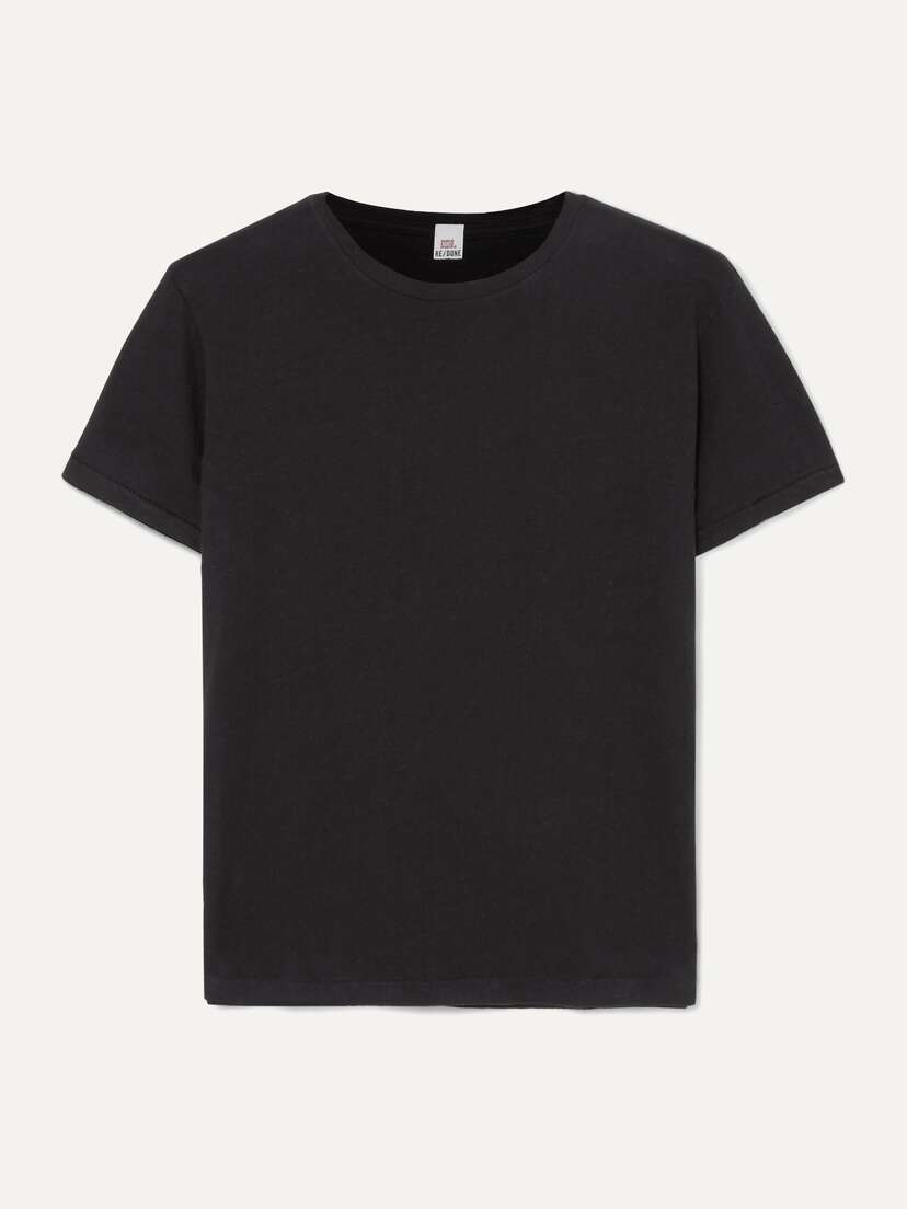 RE/DONE Classic Cotton-jersey T-shirt