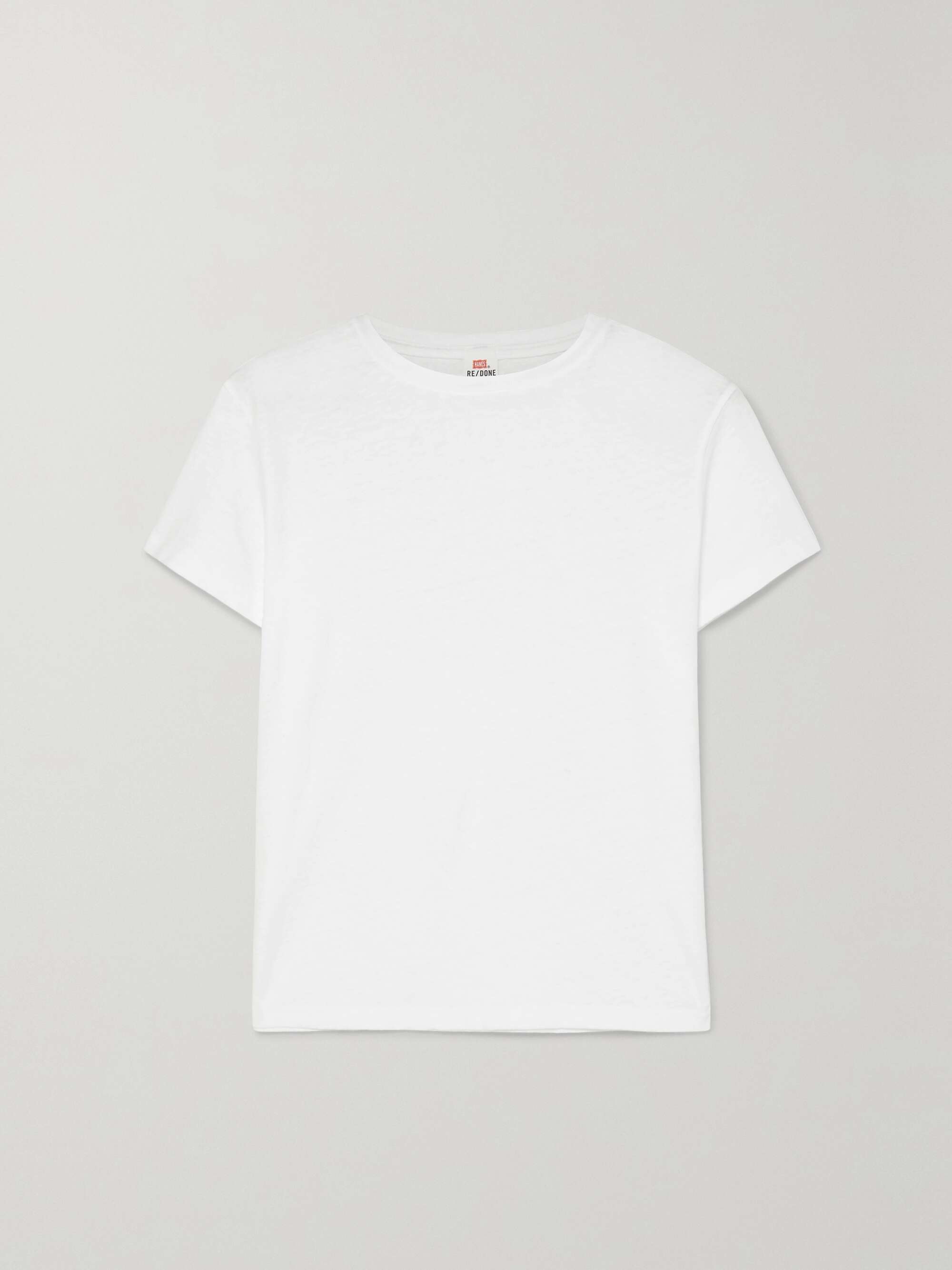 RE/DONE Classic cottonjersey Tshirt NETAPORTER