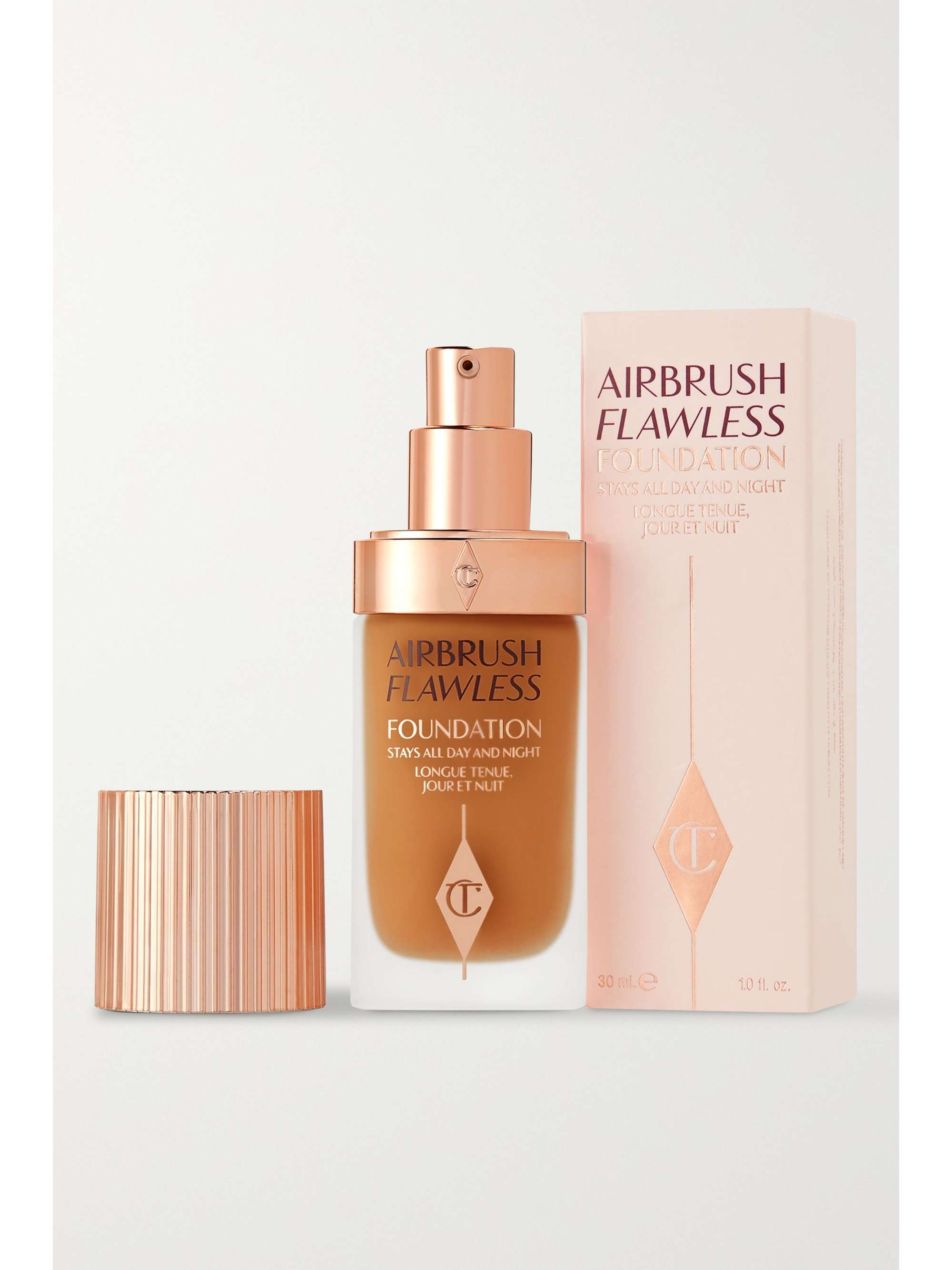 CHARLOTTE TILBURY Fond de teint Airbrush Flawless, 6 Warm, 30 ml