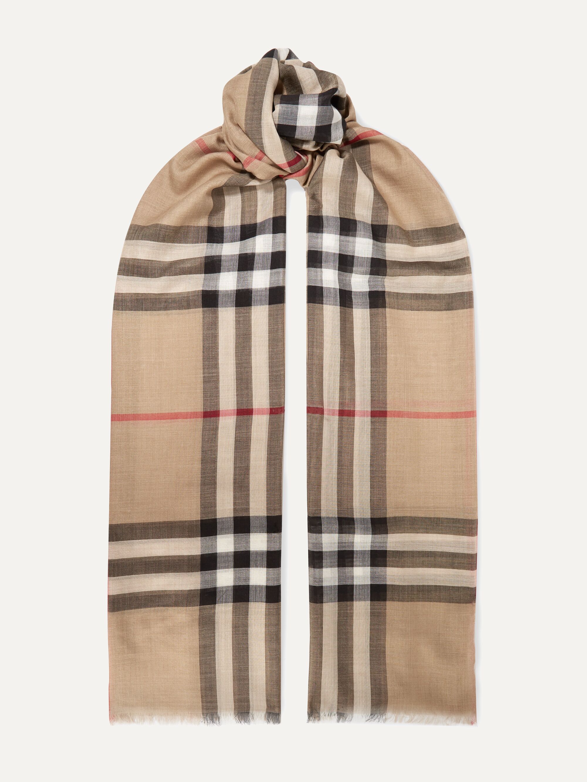 burberry scarf silk