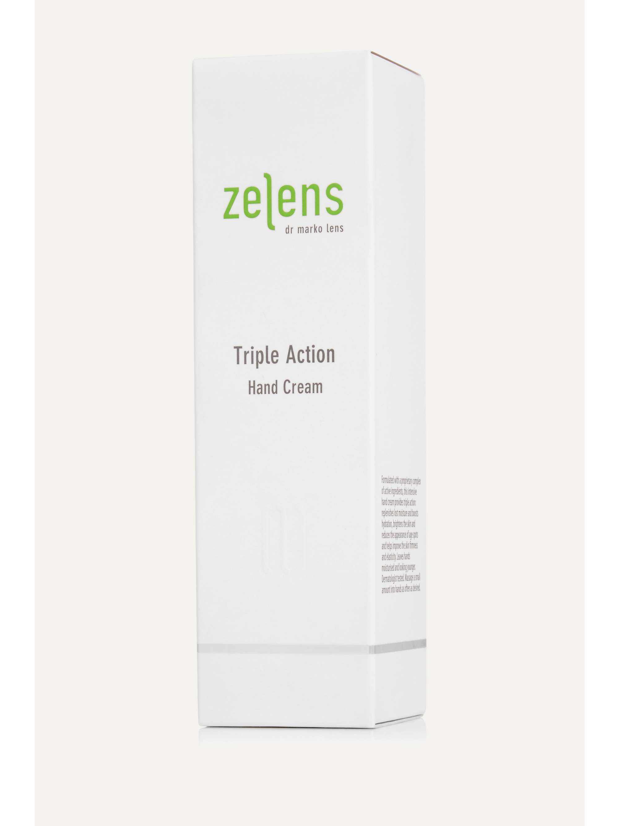 ZELENS Triple Action Hand Cream, 75ml
