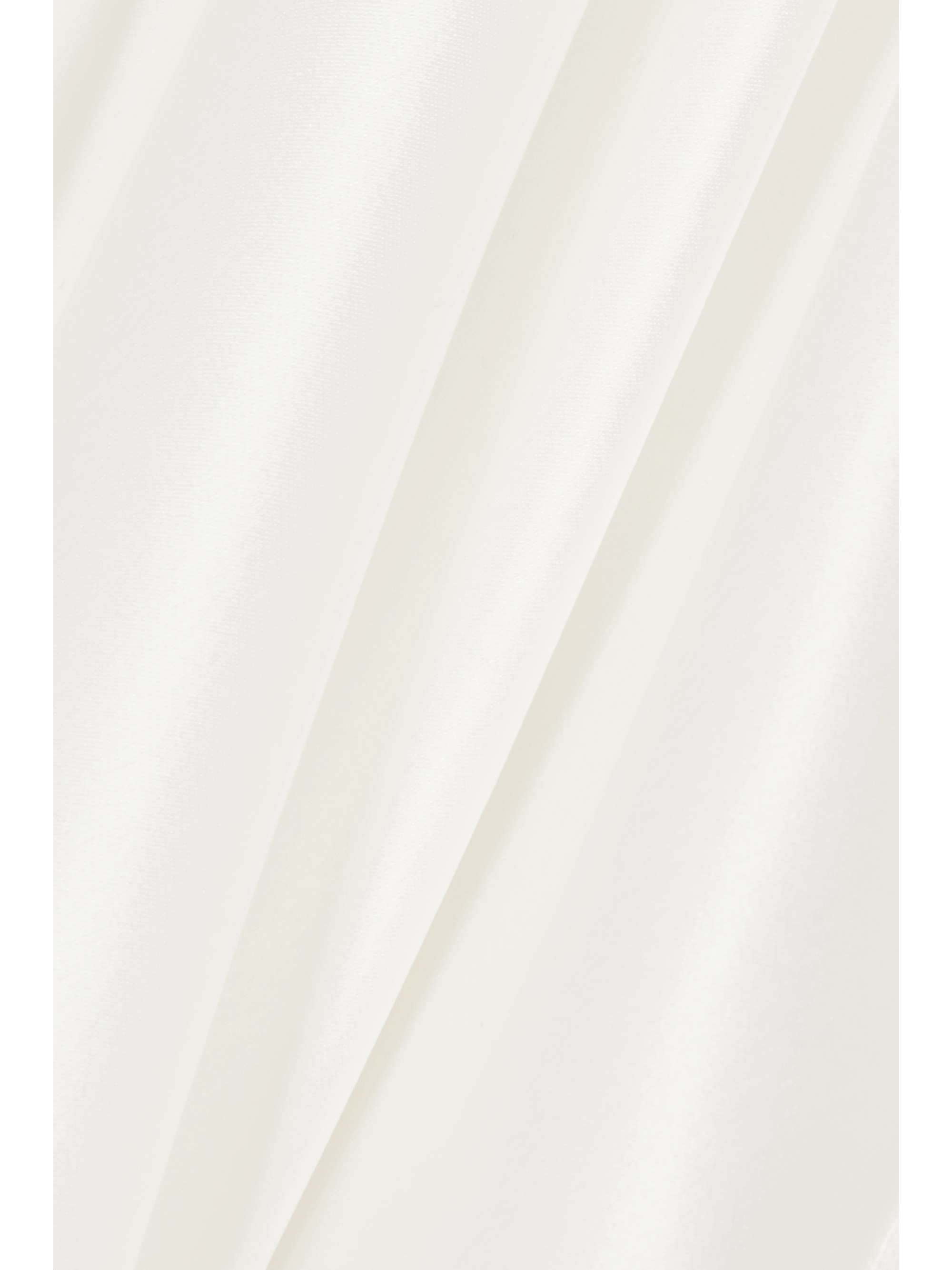 GALVAN Mayfair halterneck asymmetric satin gown