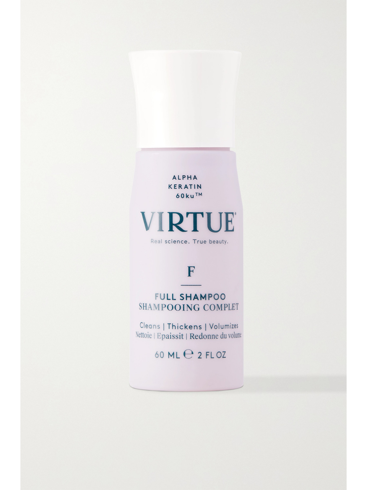 Virtue Full Shampoo Travel Size 60ml In Colorless