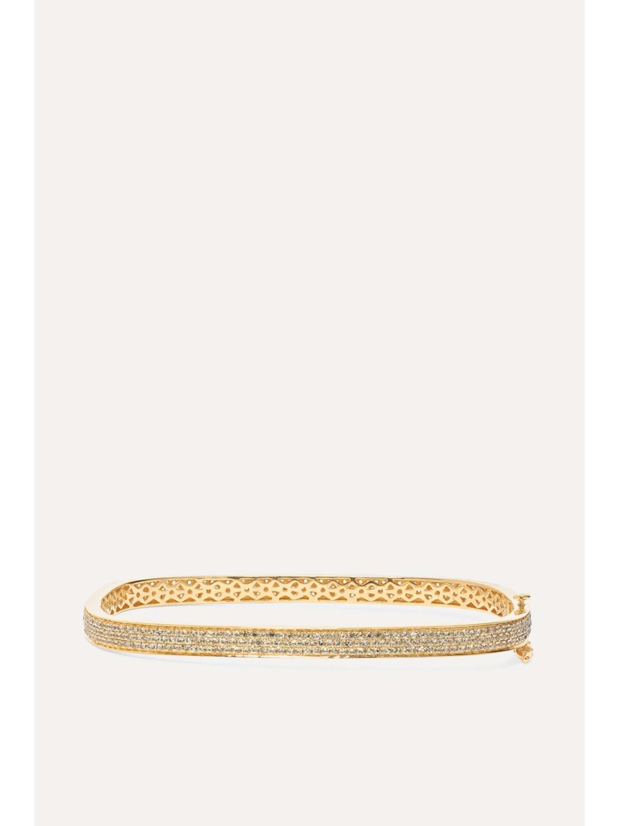 OFIRA Geo 18-karat gold sapphire bracelet