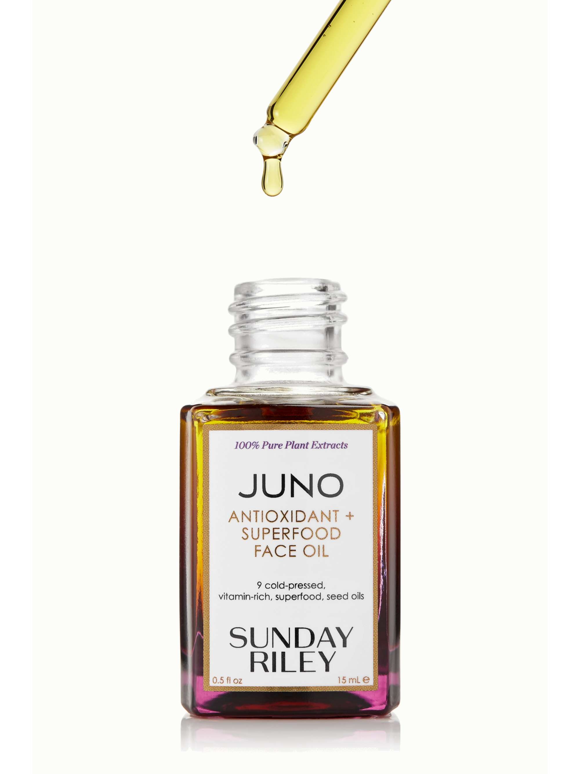 SUNDAY RILEY Juno Antioxidant + Superfood Face Oil, 15ml NETAPORTER