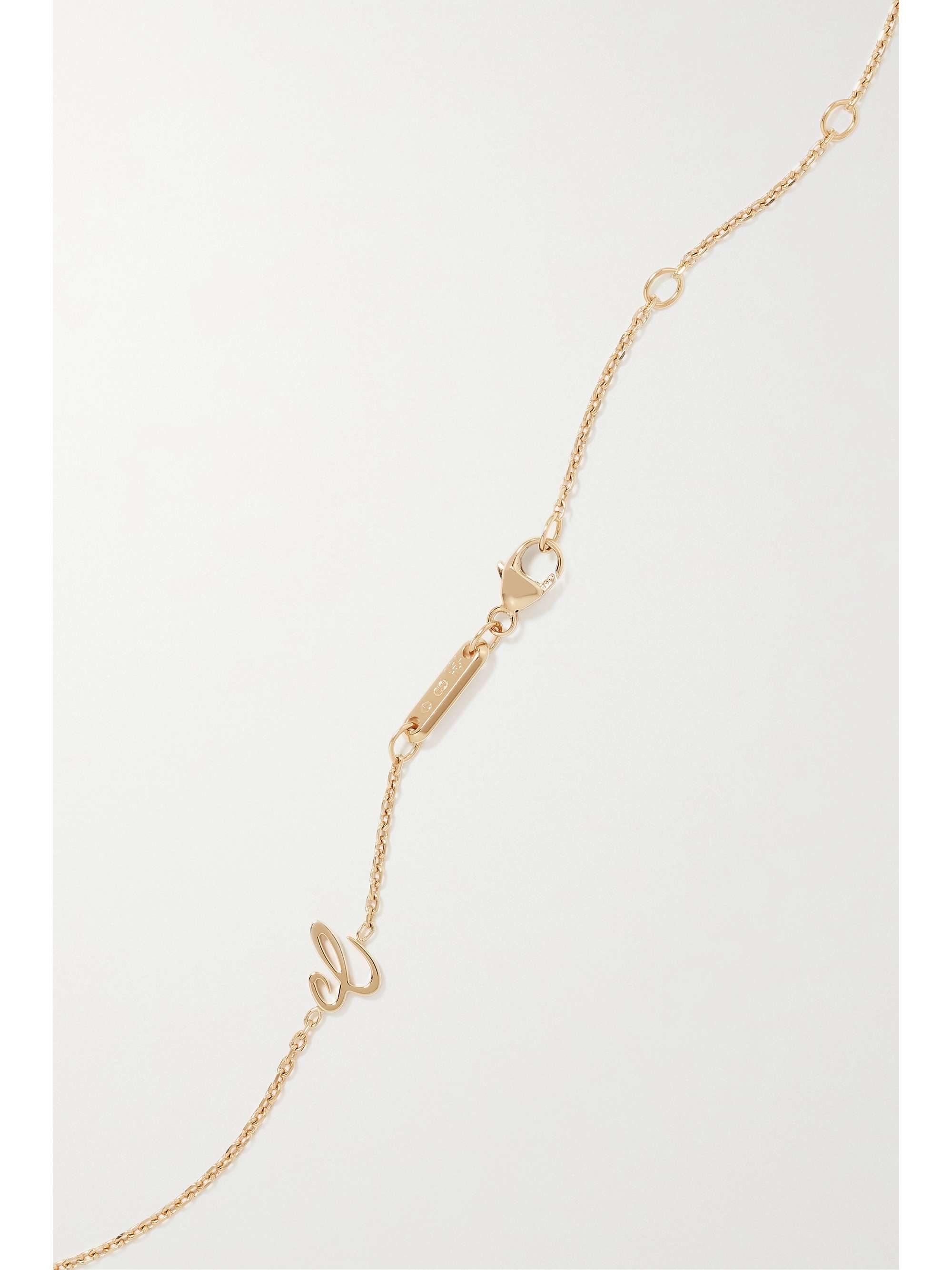 CHOPARD + NET SUSTAIN Happy Diamonds 18-karat gold diamond necklace