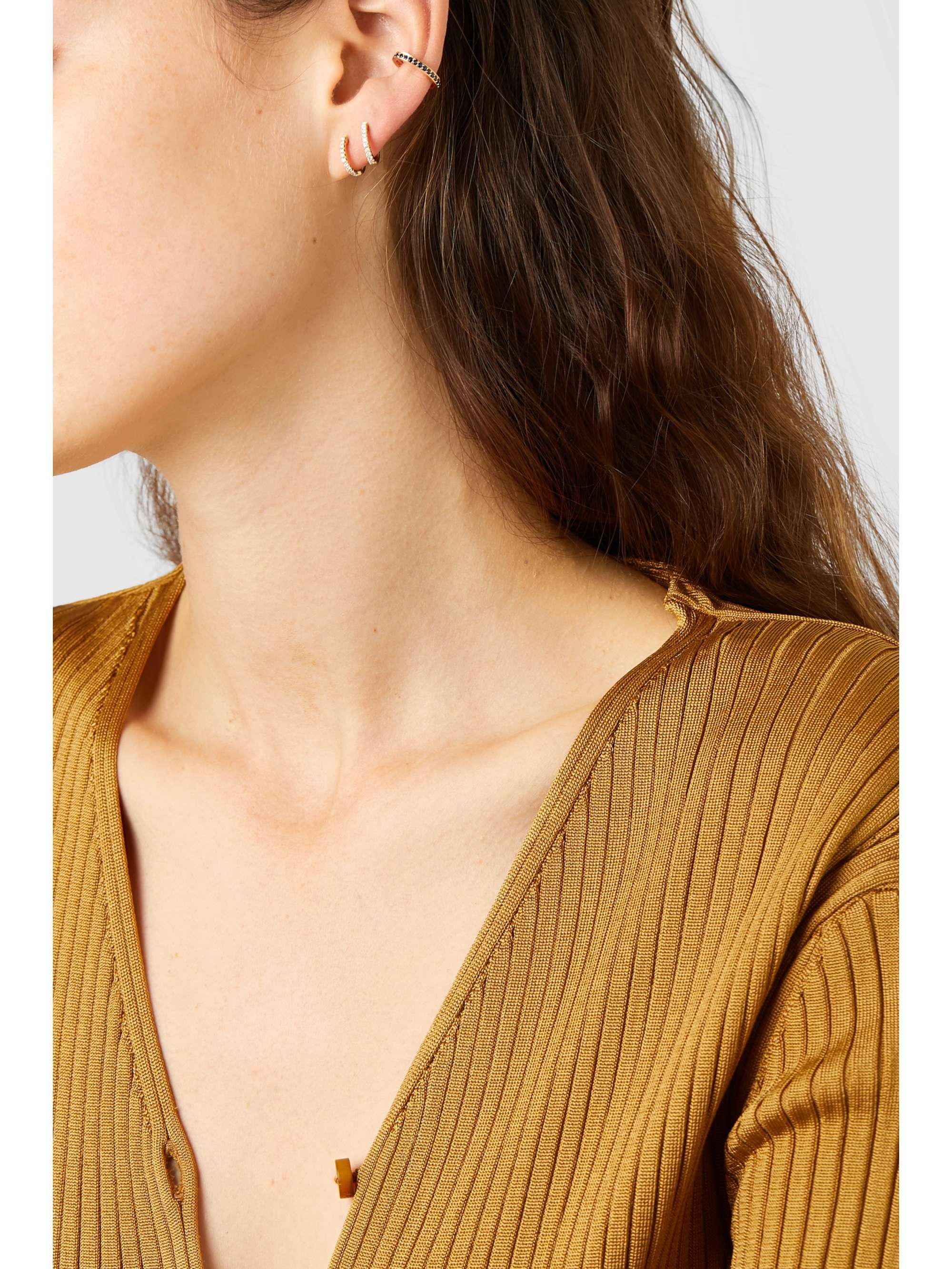 ANITA KO 18-karat gold diamond ear cuff