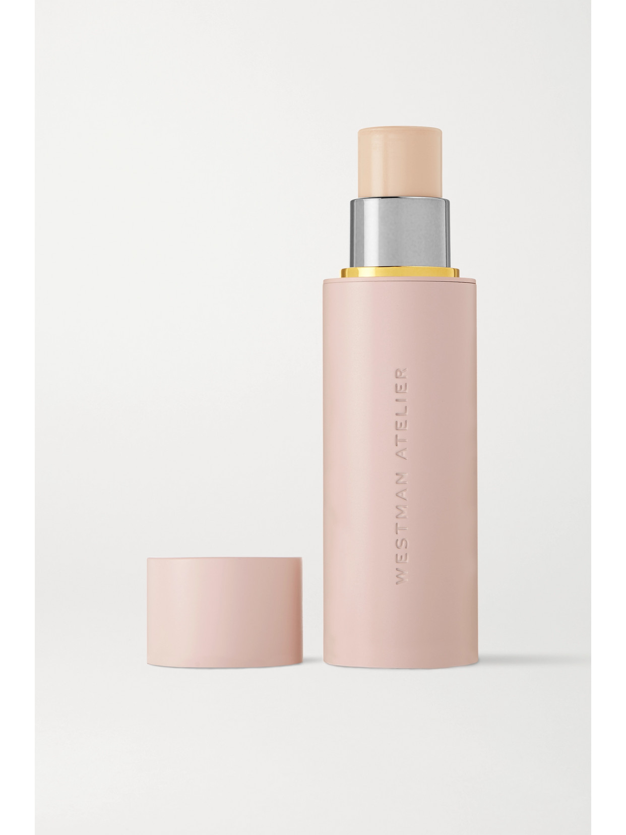 Westman Atelier Vital Skin Full Coverage Foundation And Concealer Stick Atelier 0 0.31oz / 9g In Neutrals