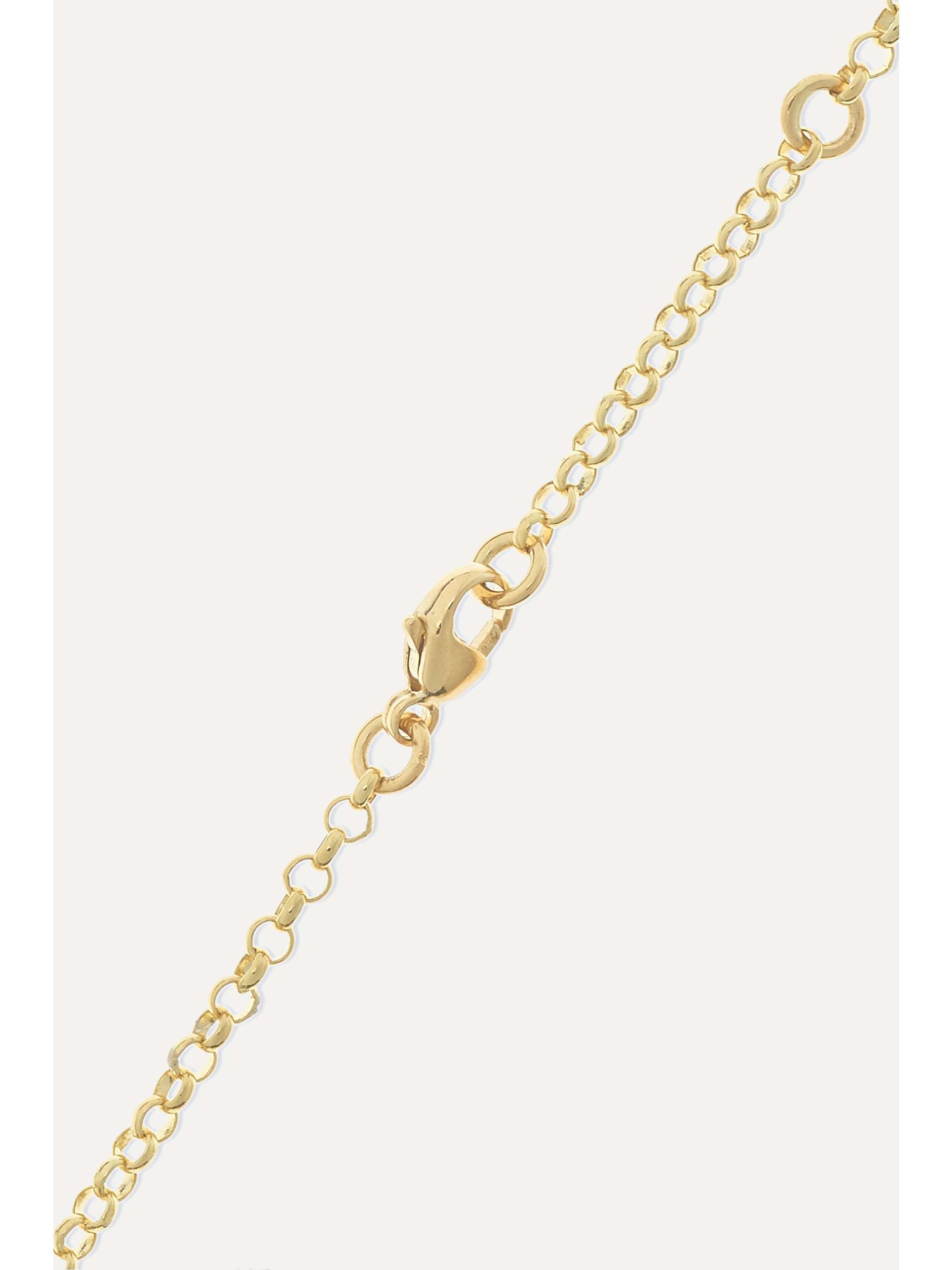 FOUNDRAE Strength 18-karat gold and enamel bracelet