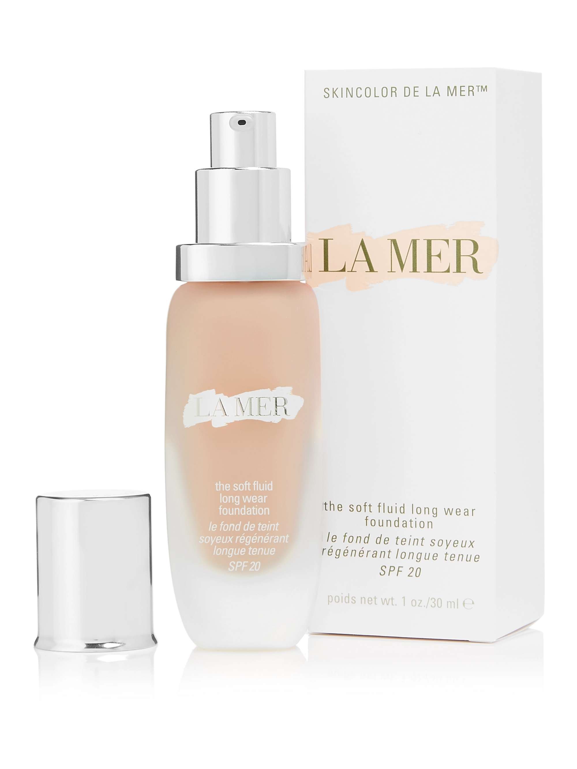 LA MER The Soft Fluid Long Wear Foundation SPF20 170 Warm Cameo, 30ml