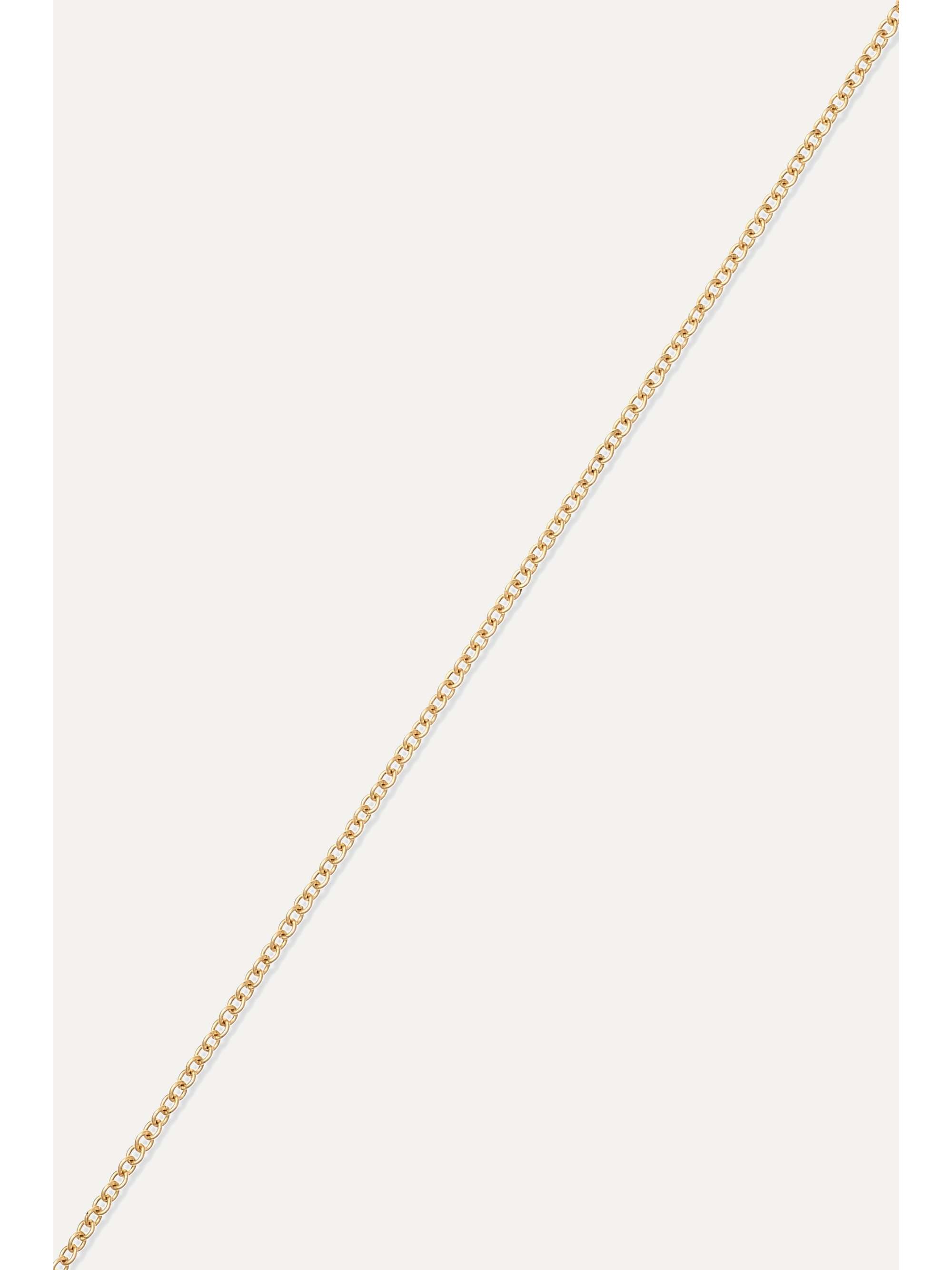 MATEO 14-karat gold pearl wrap necklace
