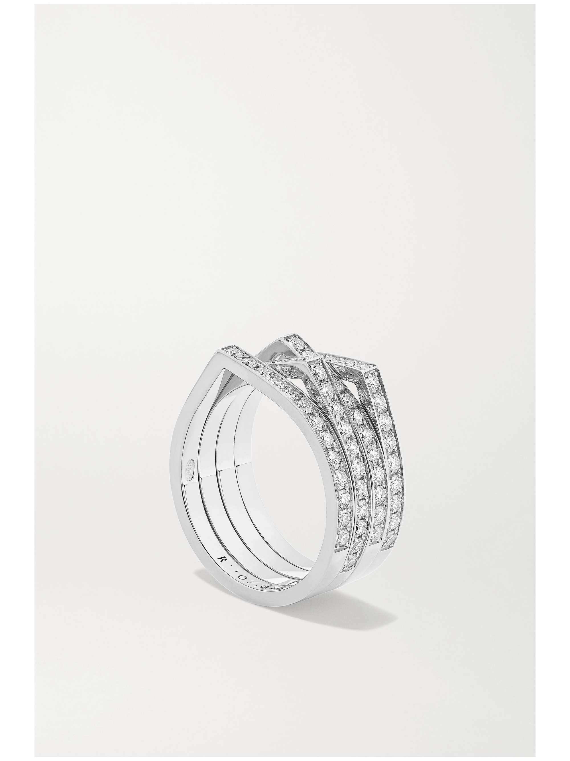 REPOSSI Antifer 18-karat rose gold diamond ring