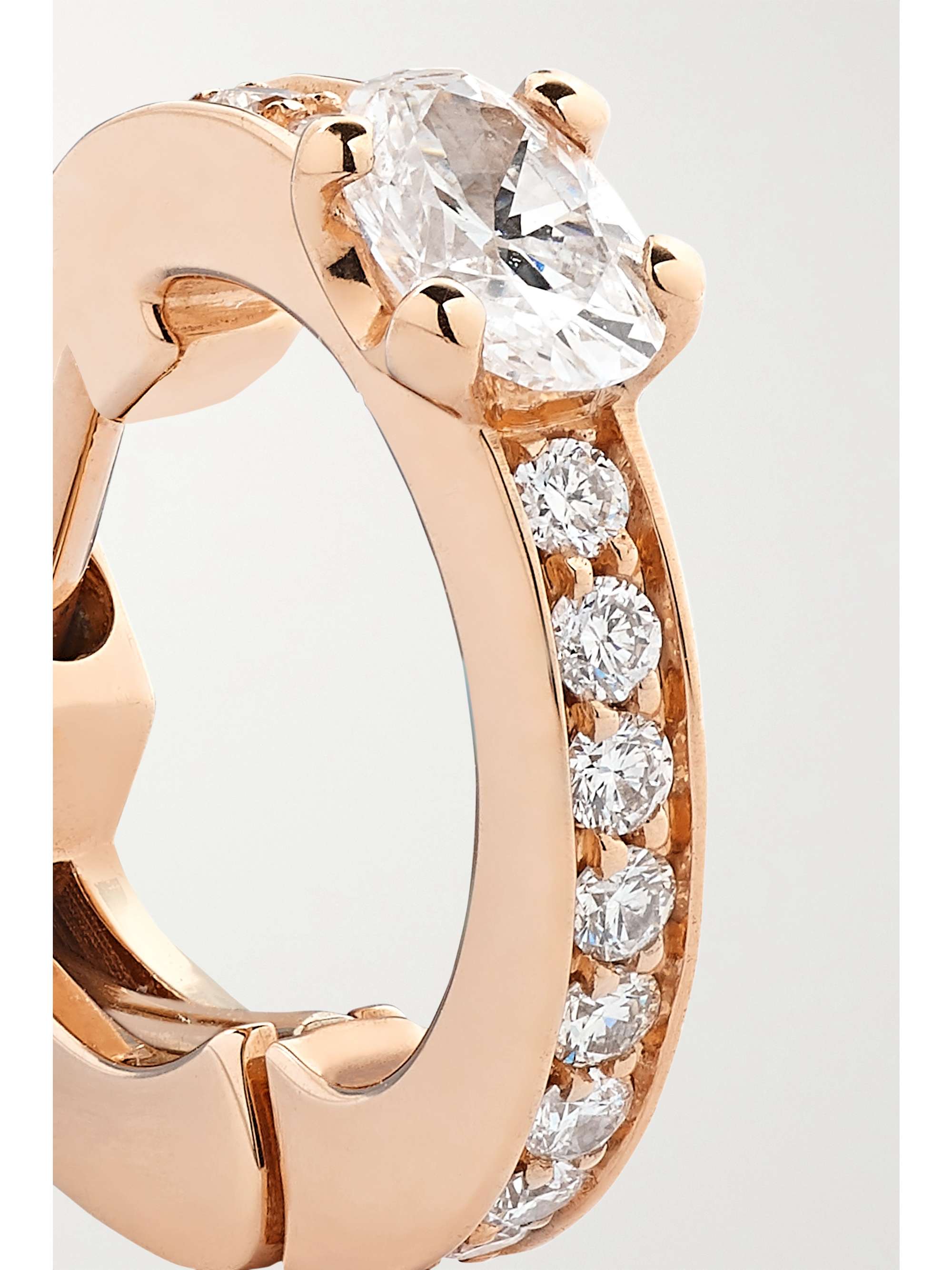 REPOSSI Harvest 18-karat rose gold diamond earring