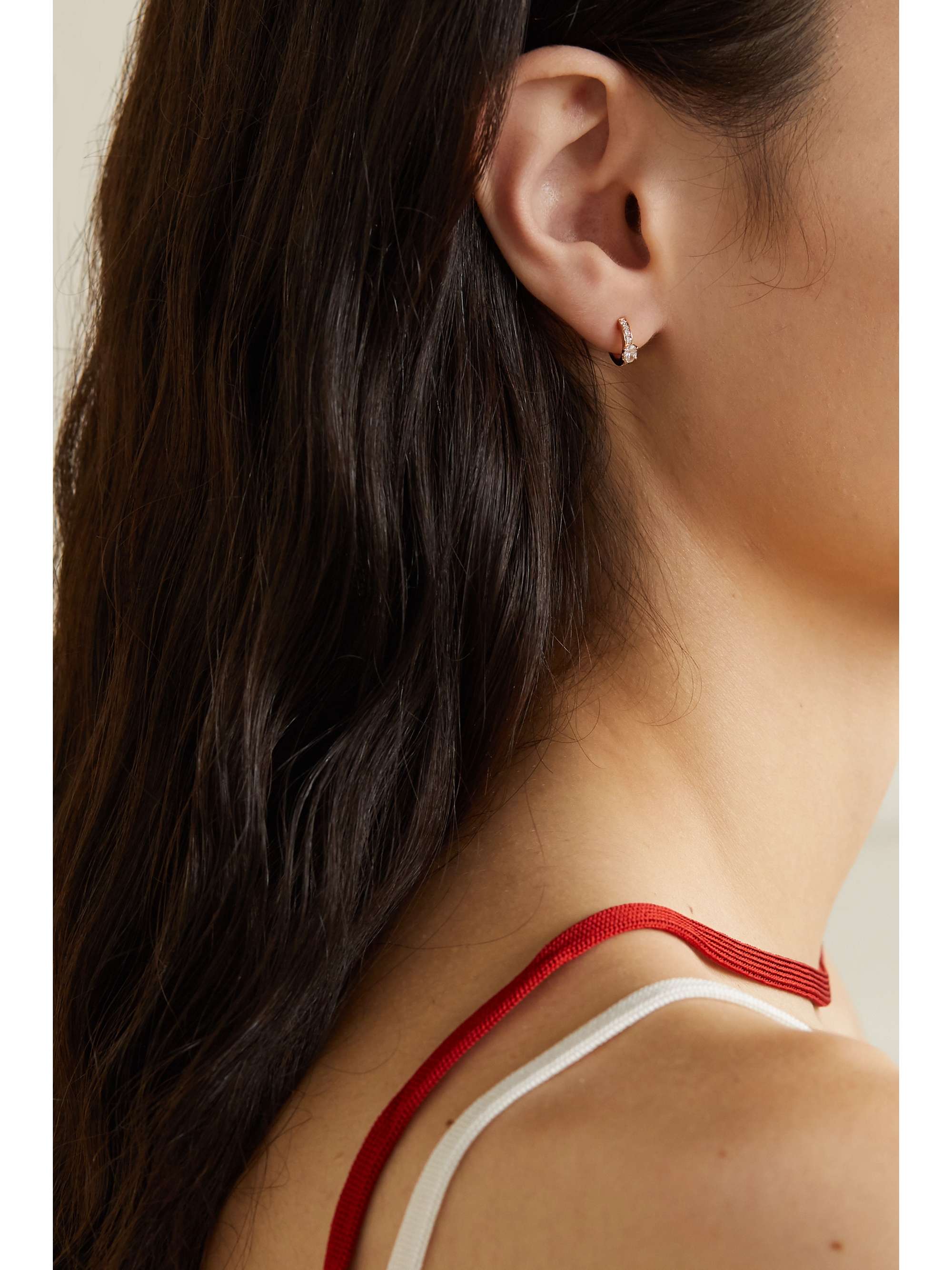 REPOSSI Harvest 18-karat rose gold diamond earring