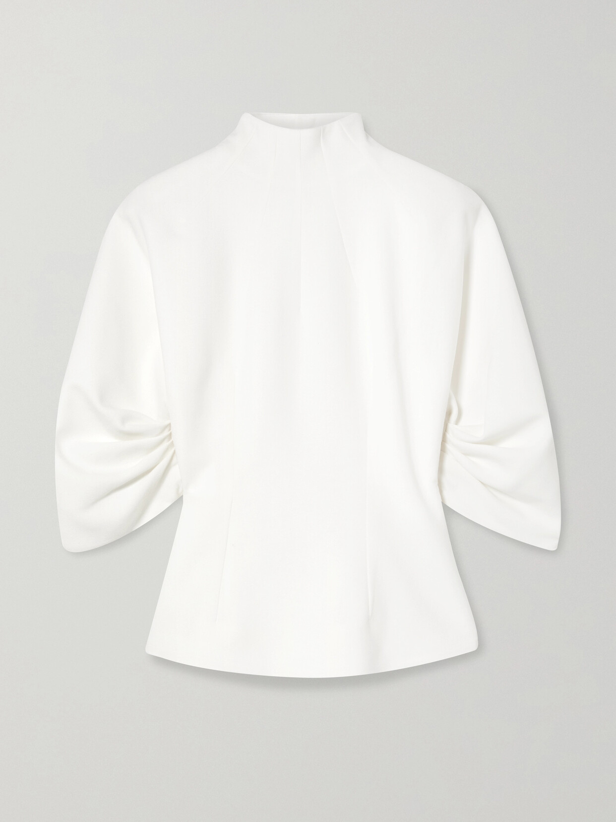 EMILIA WICKSTEAD SANTANA WOOL-CREPE TOP