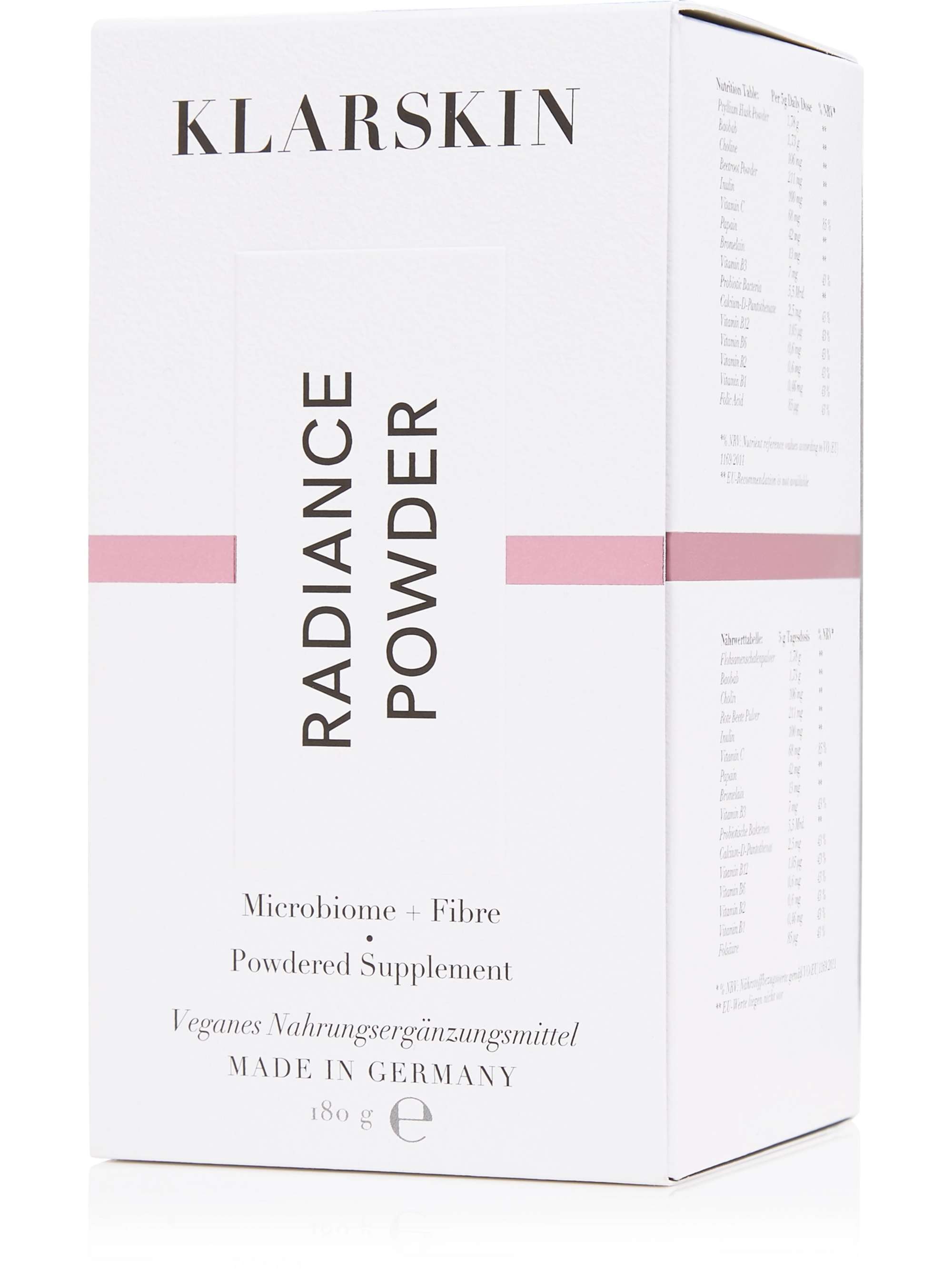 KLARSKIN Radiance Powder, 180 g – Nahrungsergänzungsmittel