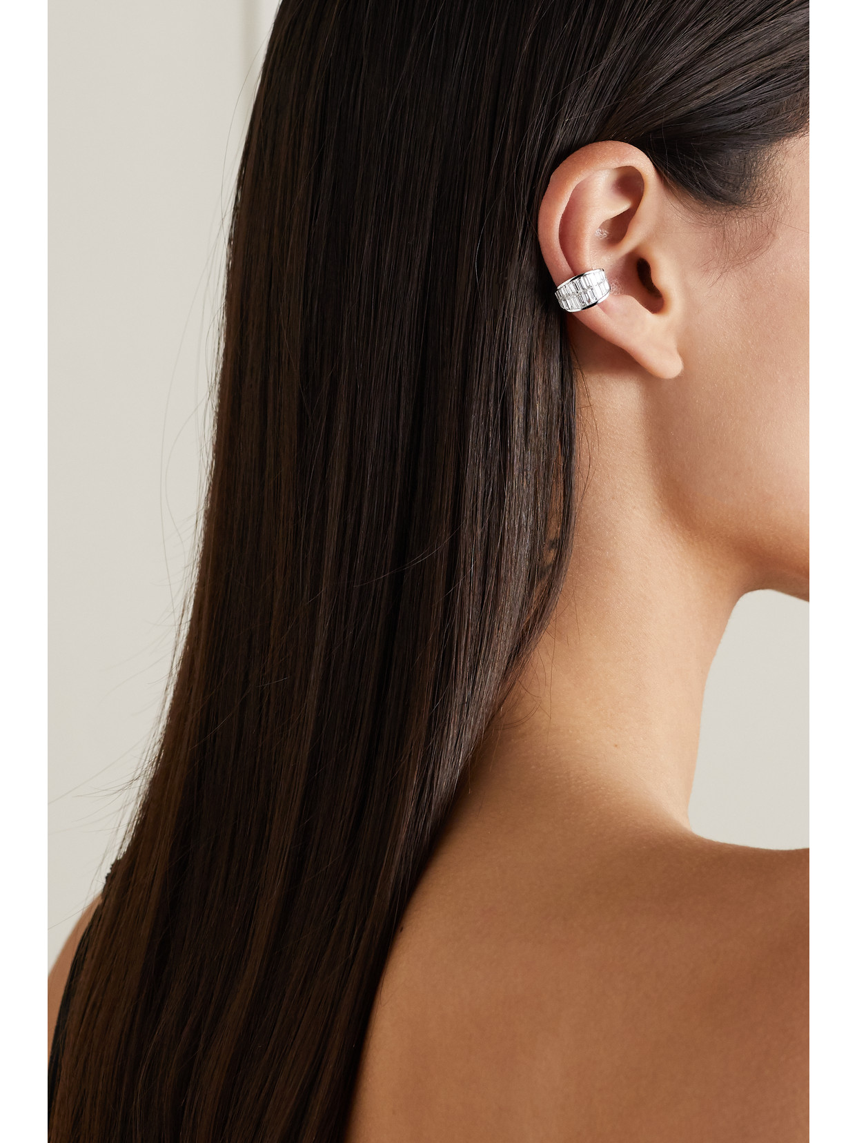 Anita Ko Galaxy 18-karat White Gold Diamond Ear Cuff In White Gold