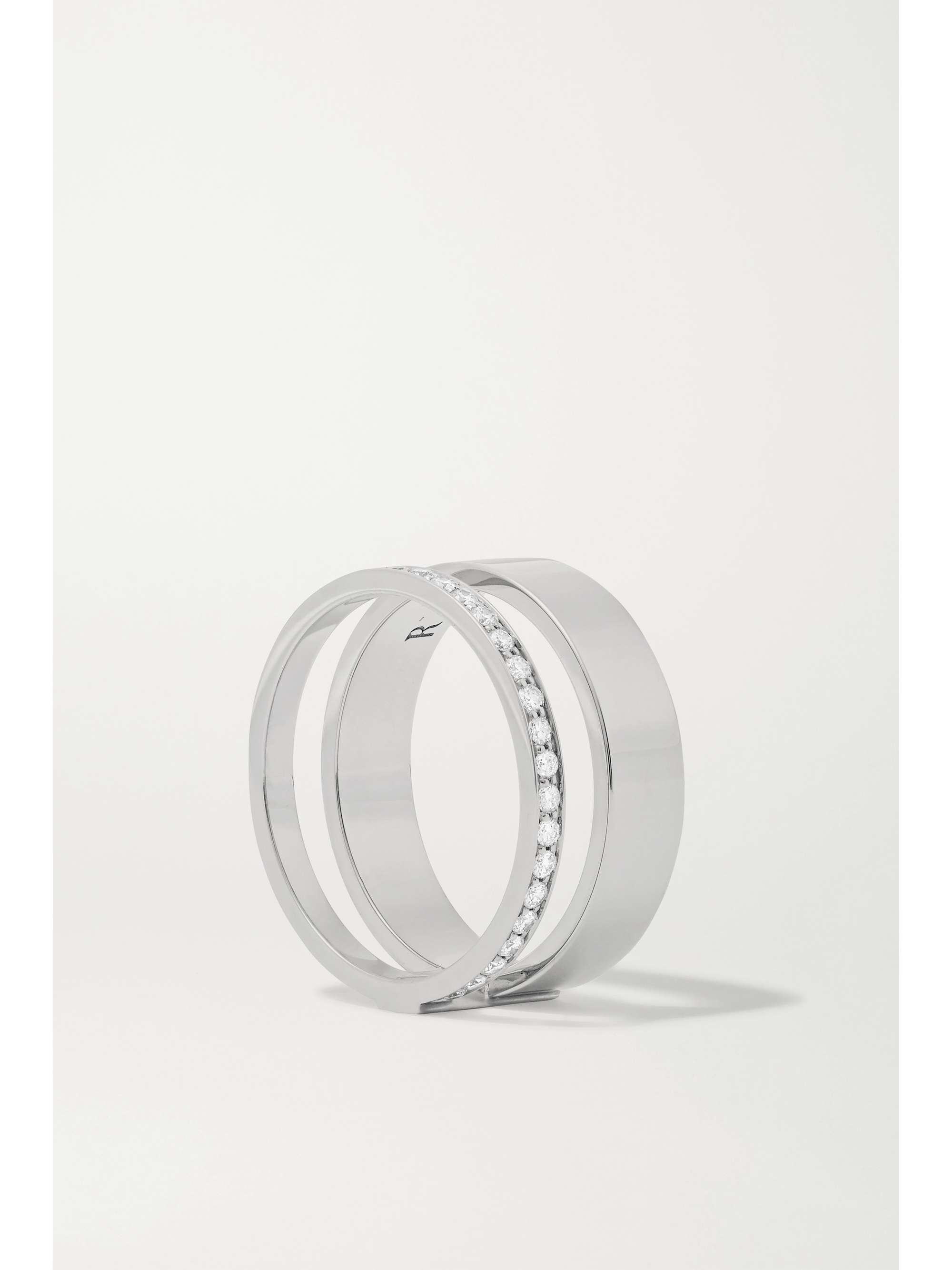 REPOSSI Berbère Module 18-karat white gold diamond ring