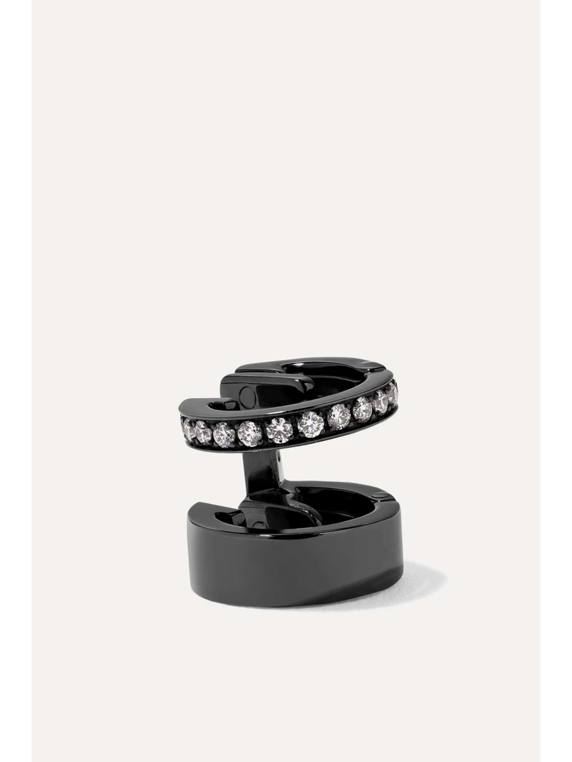 REPOSSI Berbère Module 18-karat rose gold diamond ear cuff