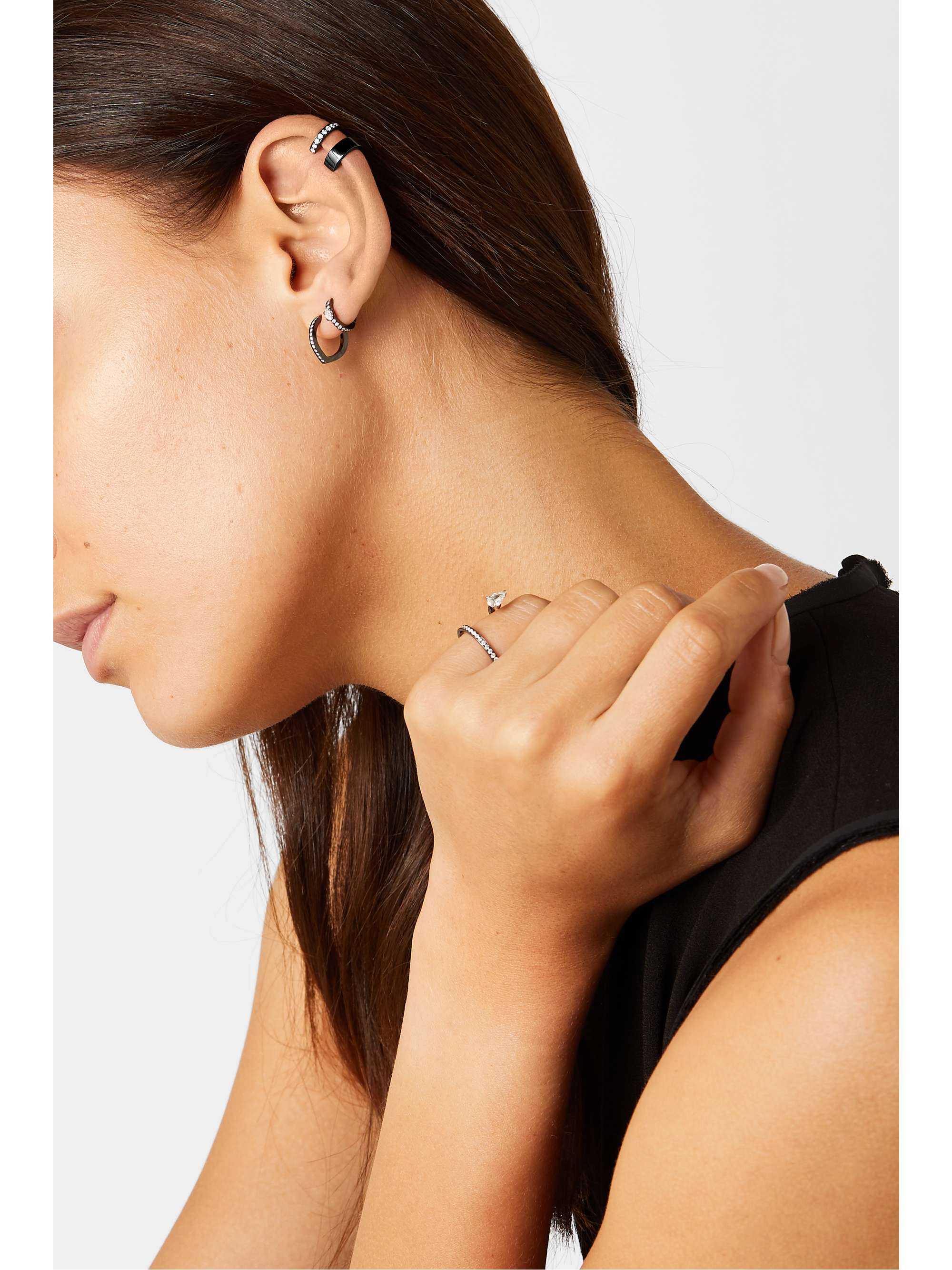 REPOSSI Berbère Module 18-karat rose gold diamond ear cuff