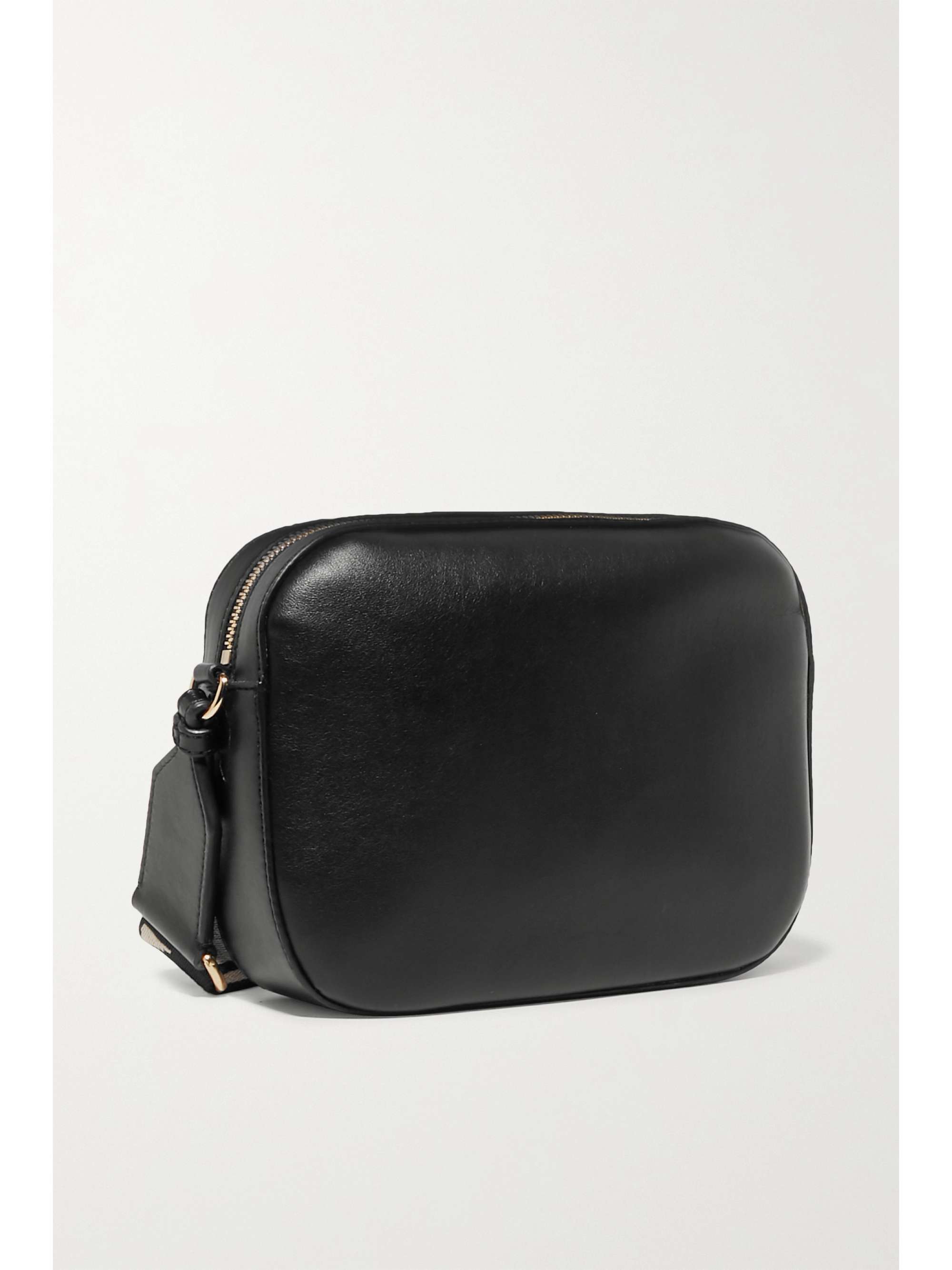 STELLA MCCARTNEY Perforated vegetarian leather camera bag