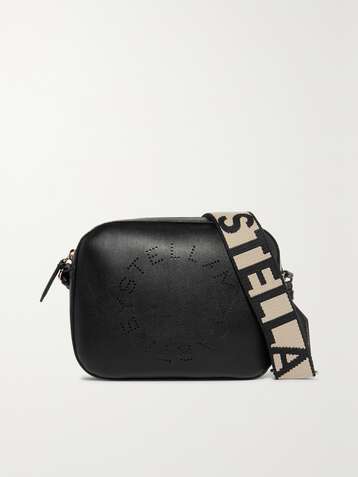 Stella Mccartney Outlet: bag in textured synthetic leather - Pink