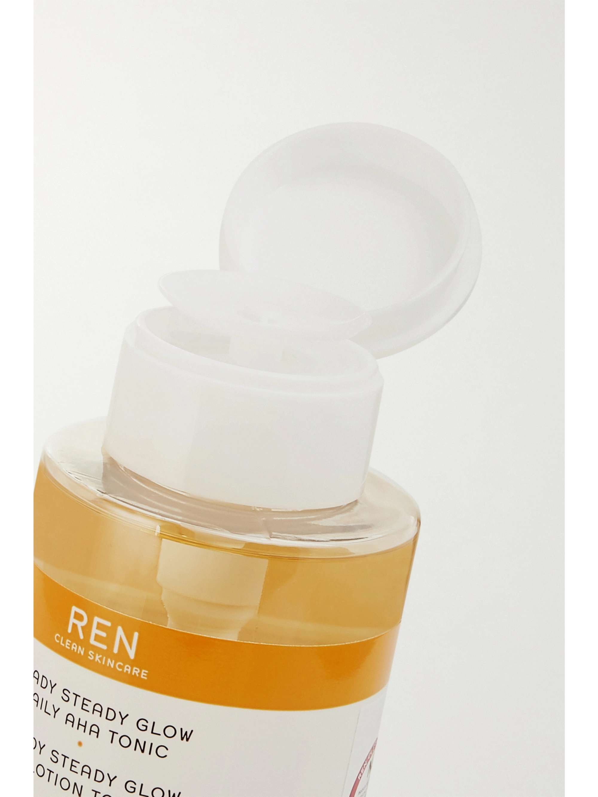 REN CLEAN SKINCARE + NET SUSTAIN Ready Steady Glow Daily AHA Tonic, 250ml