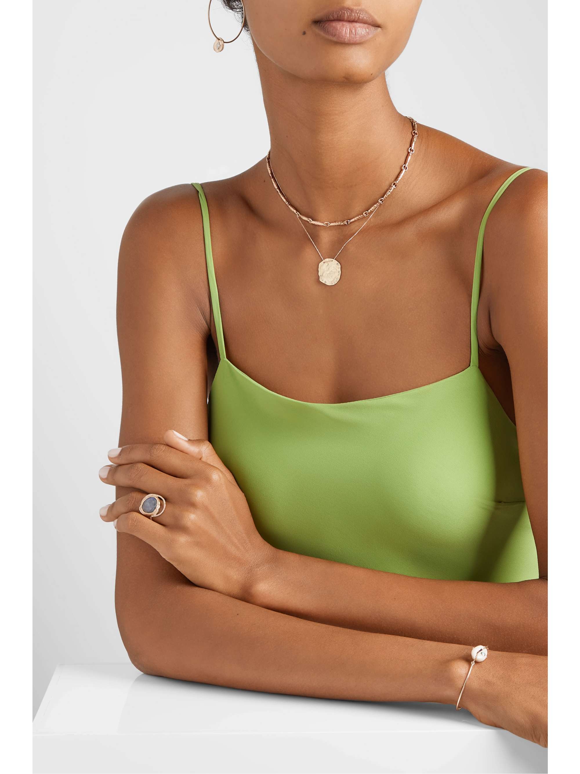 PASCALE MONVOISIN Gisele 9-karat gold necklace