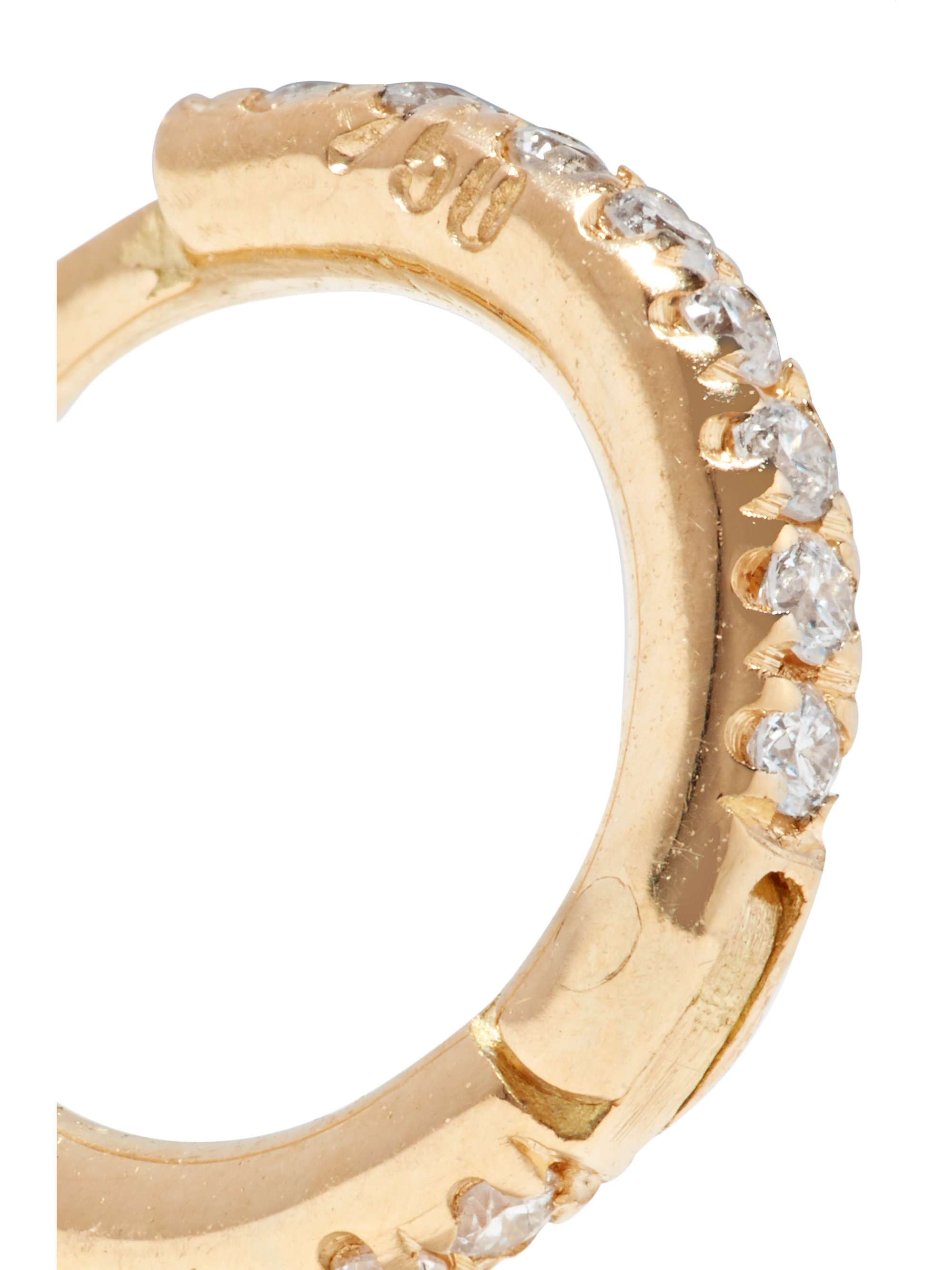 ILEANA MAKRI Boucles d'oreilles en or 18 carats (750/1000) et diamants