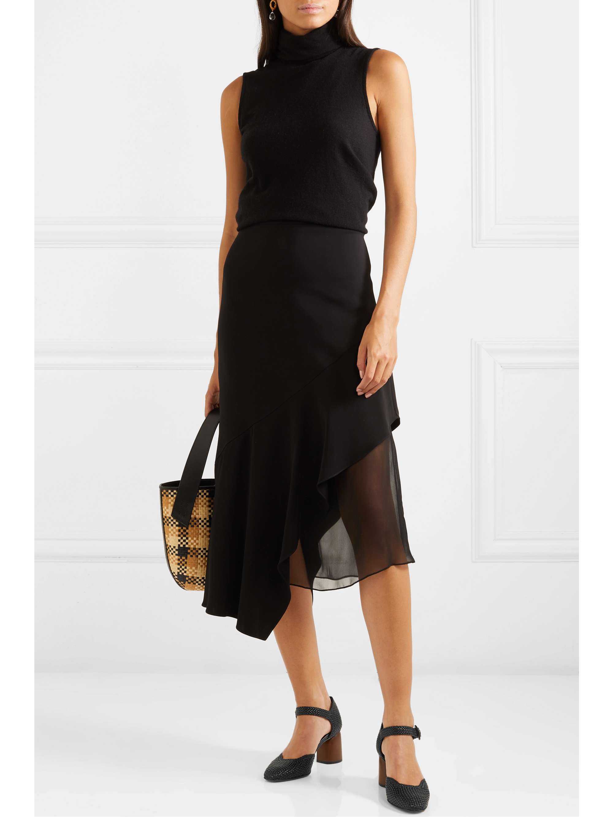 SOULIERS MARTINEZ Antequera woven leather pumps