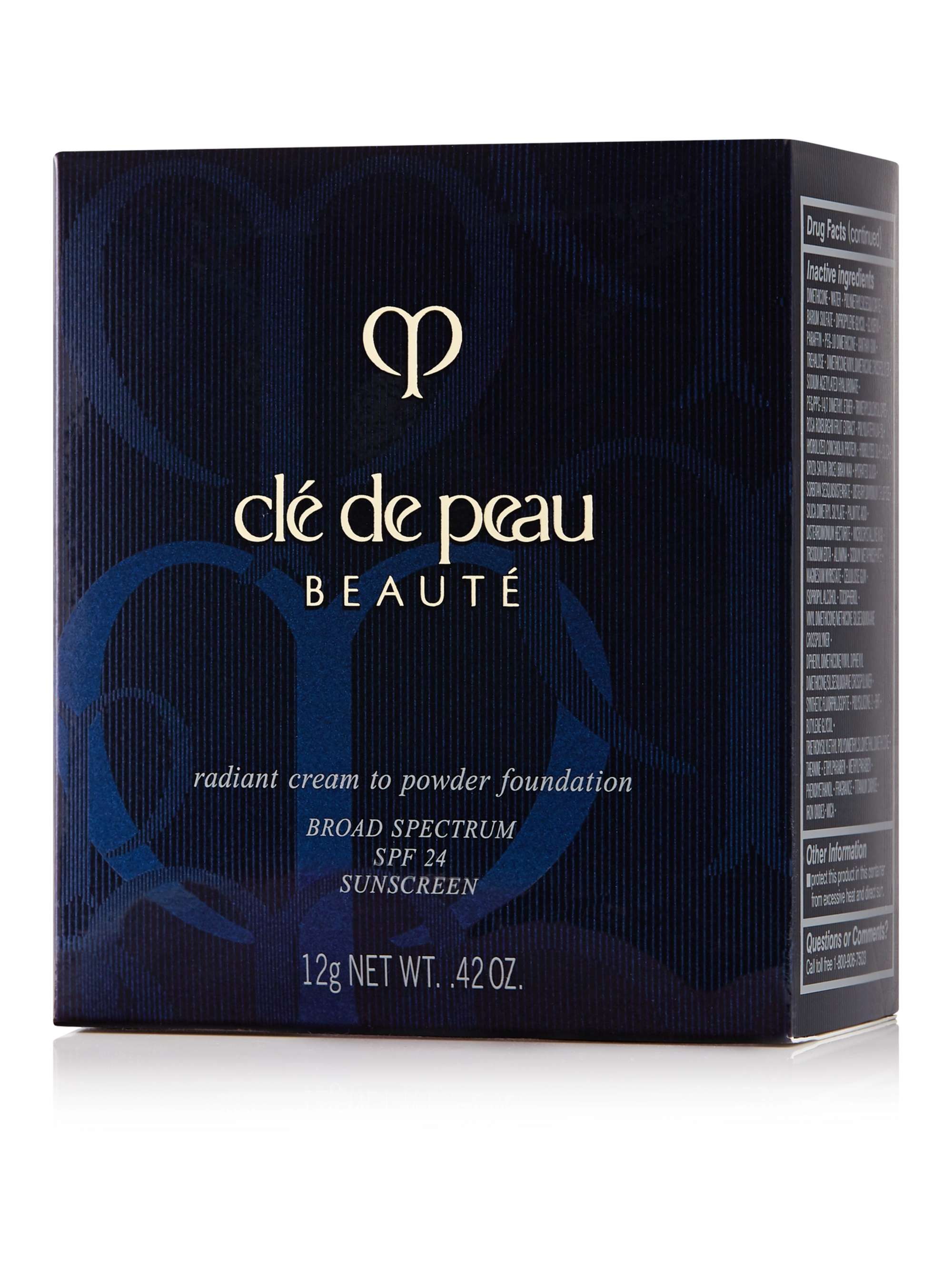 CLÉ DE PEAU BEAUTÉ Radiant Cream to Powder Foundation SPF24 - BF20 Light Buff