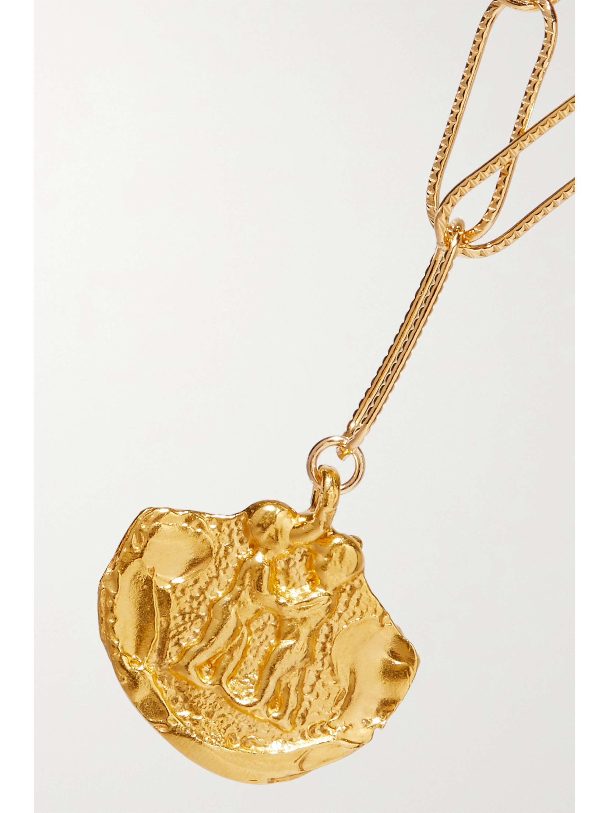 ALIGHIERI Paola and Francesca gold-plated necklace
