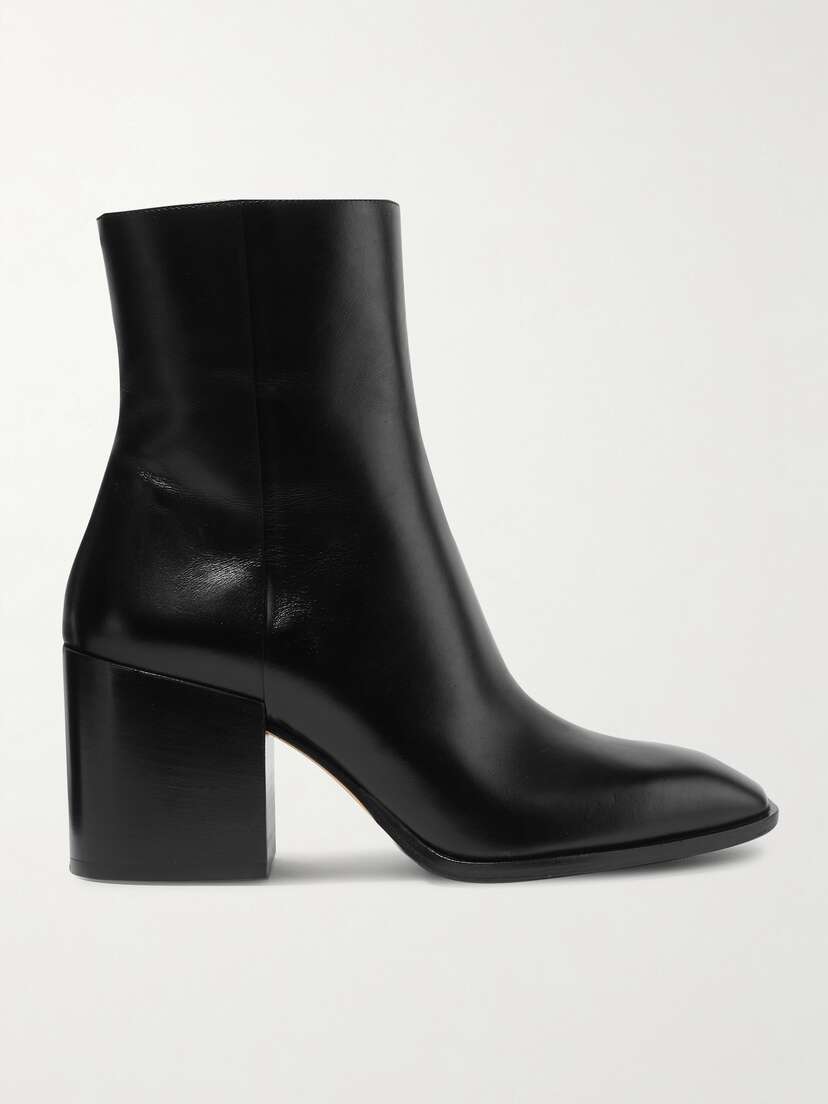 aeyde Leandra Leather Ankle Boots