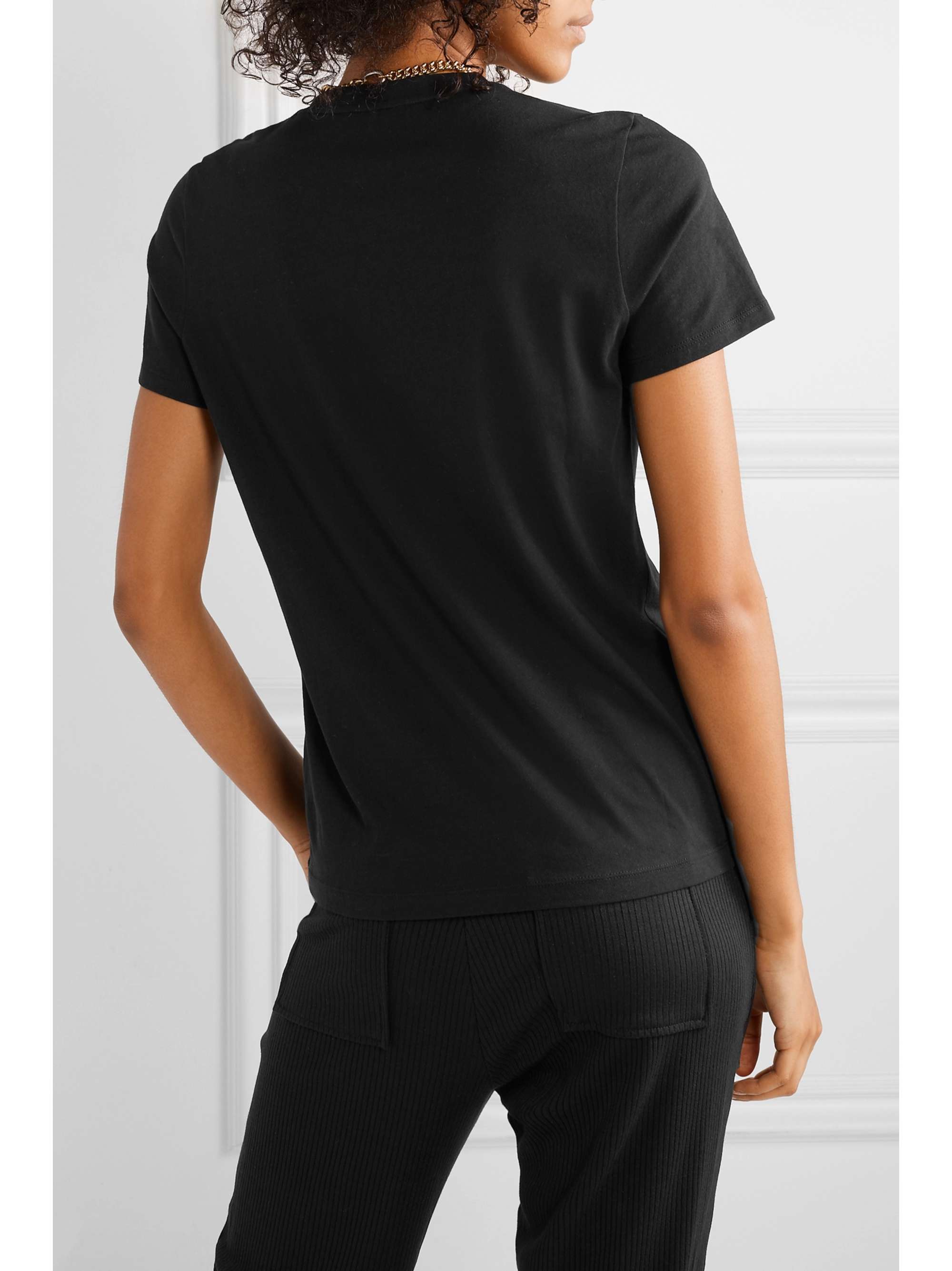 NINETY PERCENT + NET SUSTAIN Jenna organic cotton-jersey T-shirt