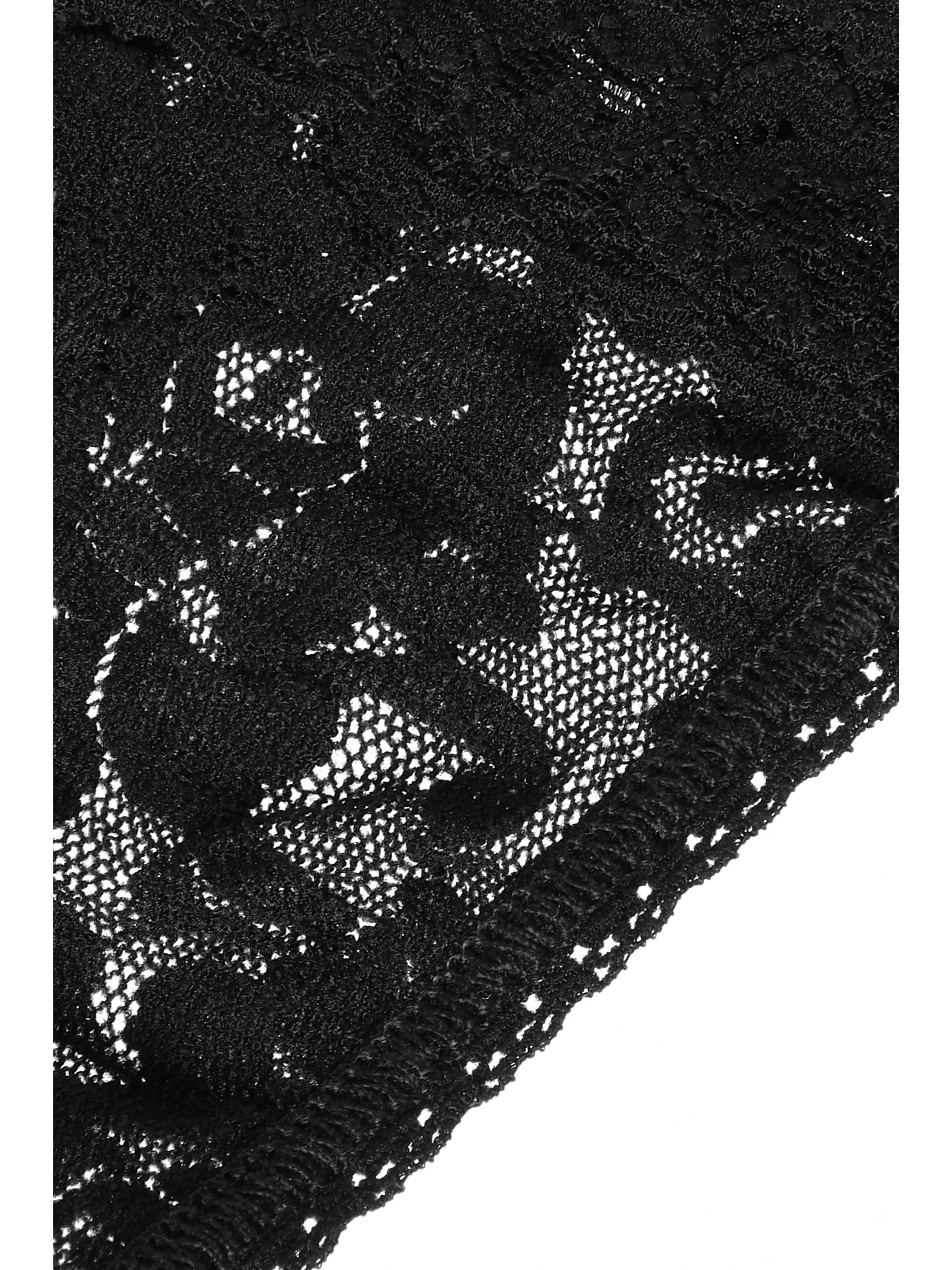 HANKY PANKY + NET SUSTAIN Set of three stretch-lace thongs