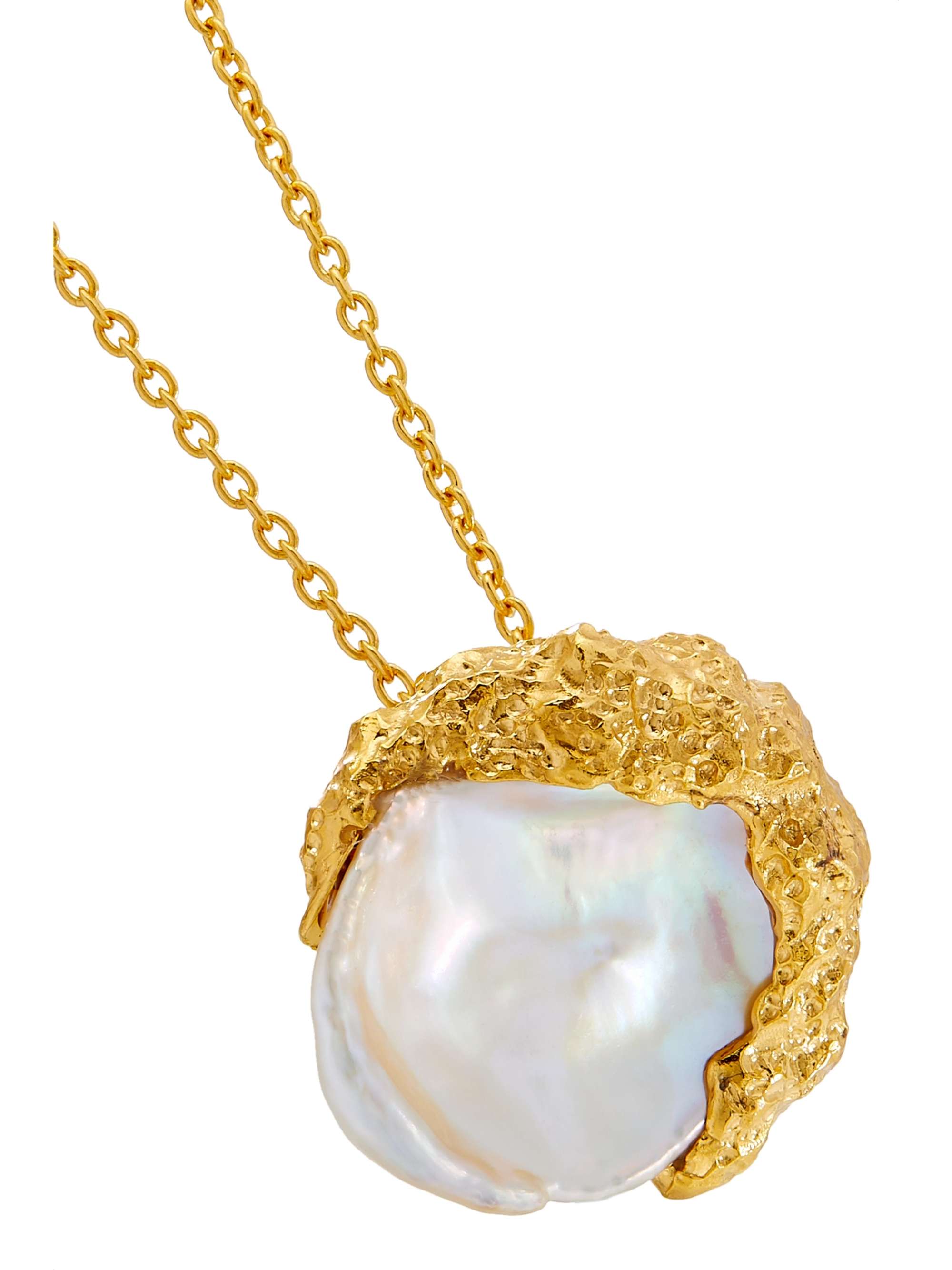 PACHAREE Dhin gold-plated pearl necklace