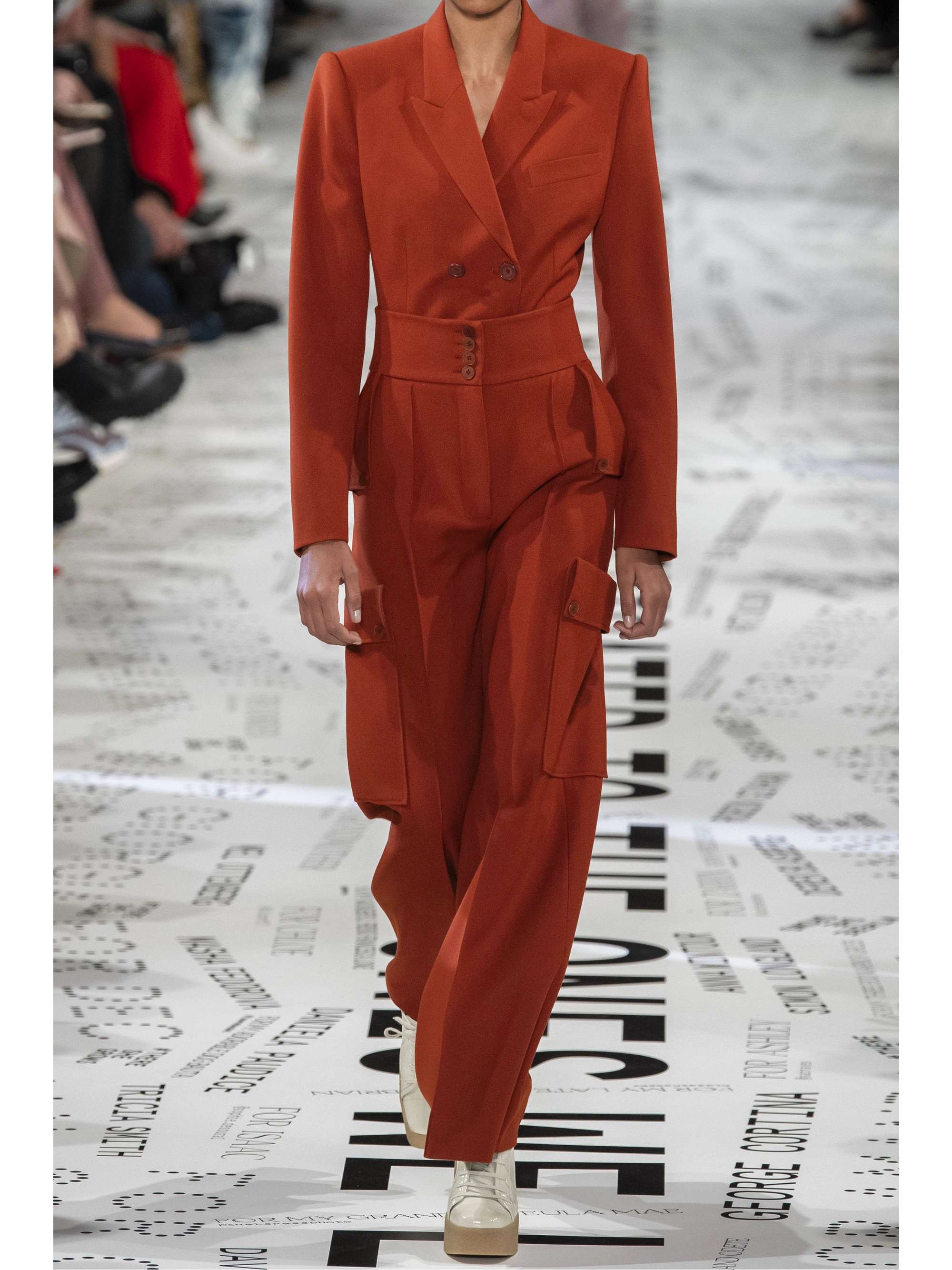 STELLA MCCARTNEY Wool-twill wide-leg pants