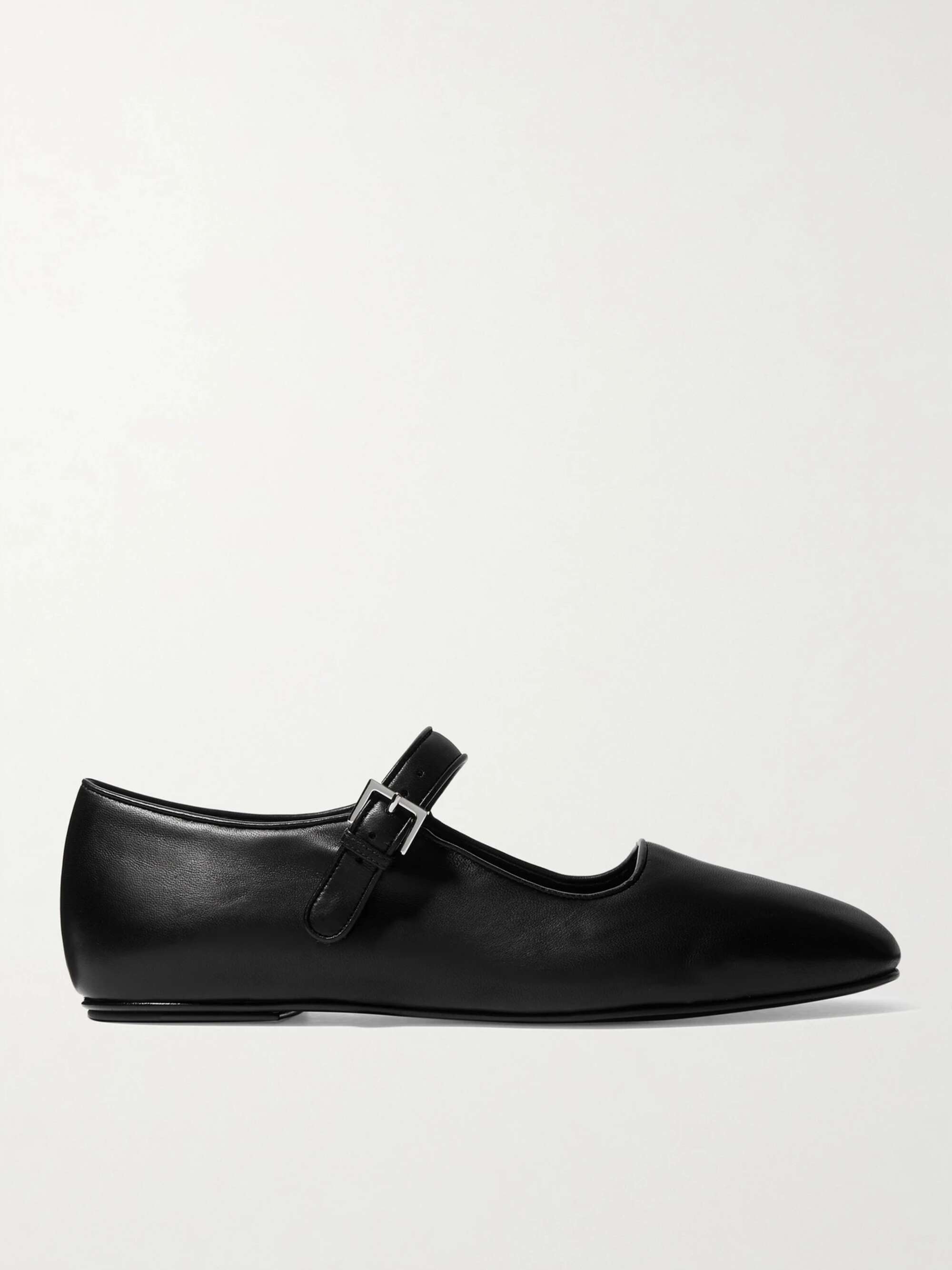 Valentino Garavani - Vlogo Patent-leather Slingback Flats - Black - IT40.5 - Net A Porter