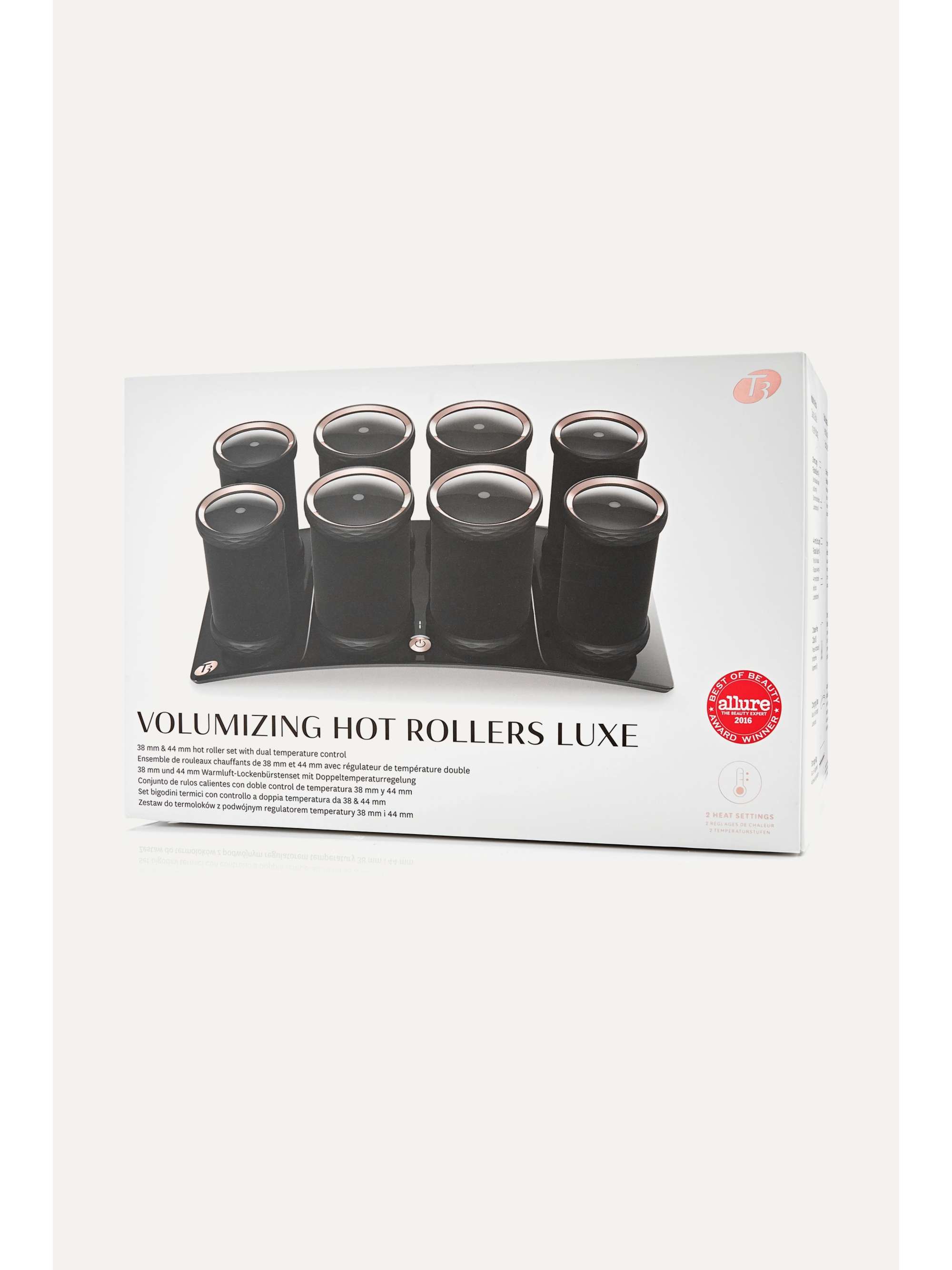 T3 Volumizing Hot Rollers LUXE - EU 2-pin plug
