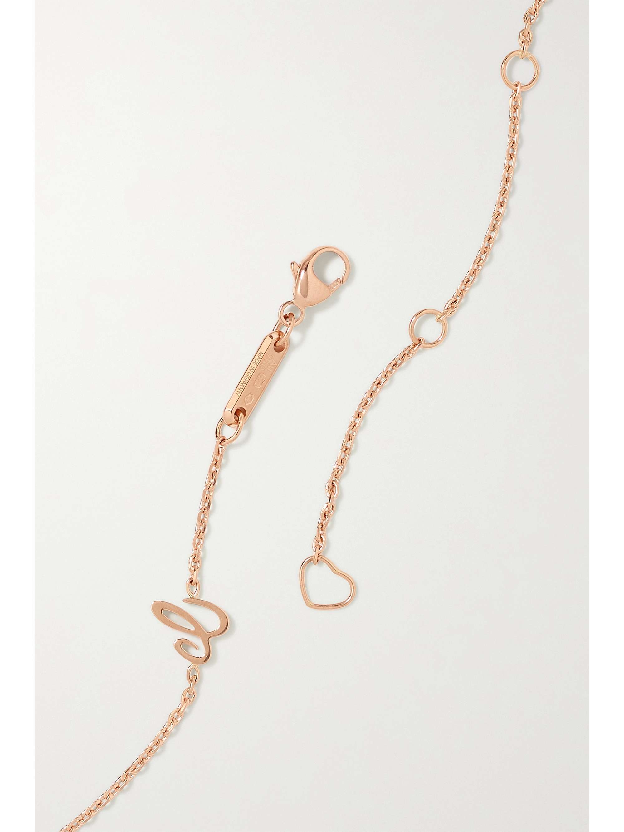 CHOPARD + NET SUSTAIN Happy Diamonds 18-karat gold diamond necklace