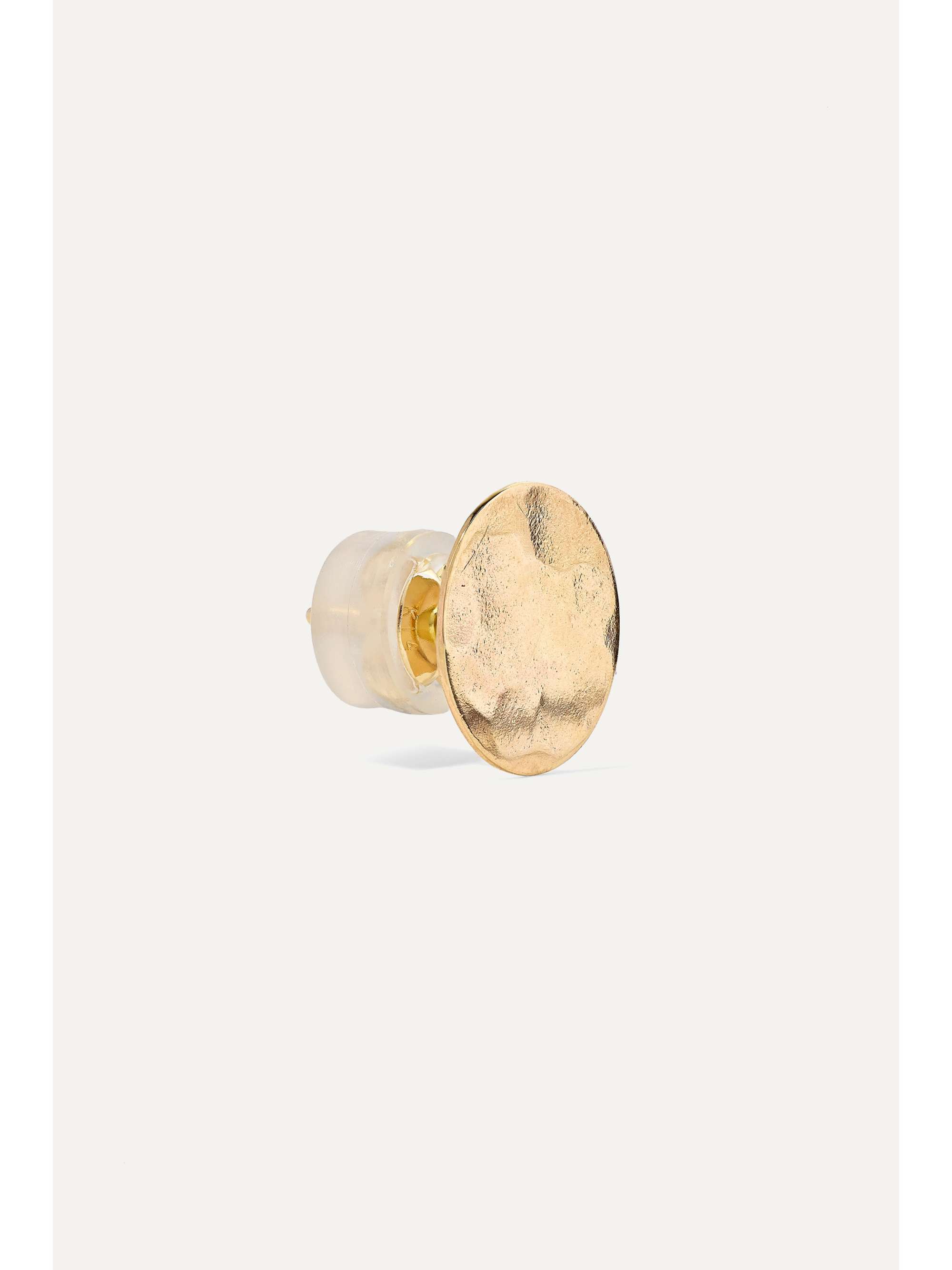 MELISSA JOY MANNING + NET SUSTAIN 14-karat gold earrings