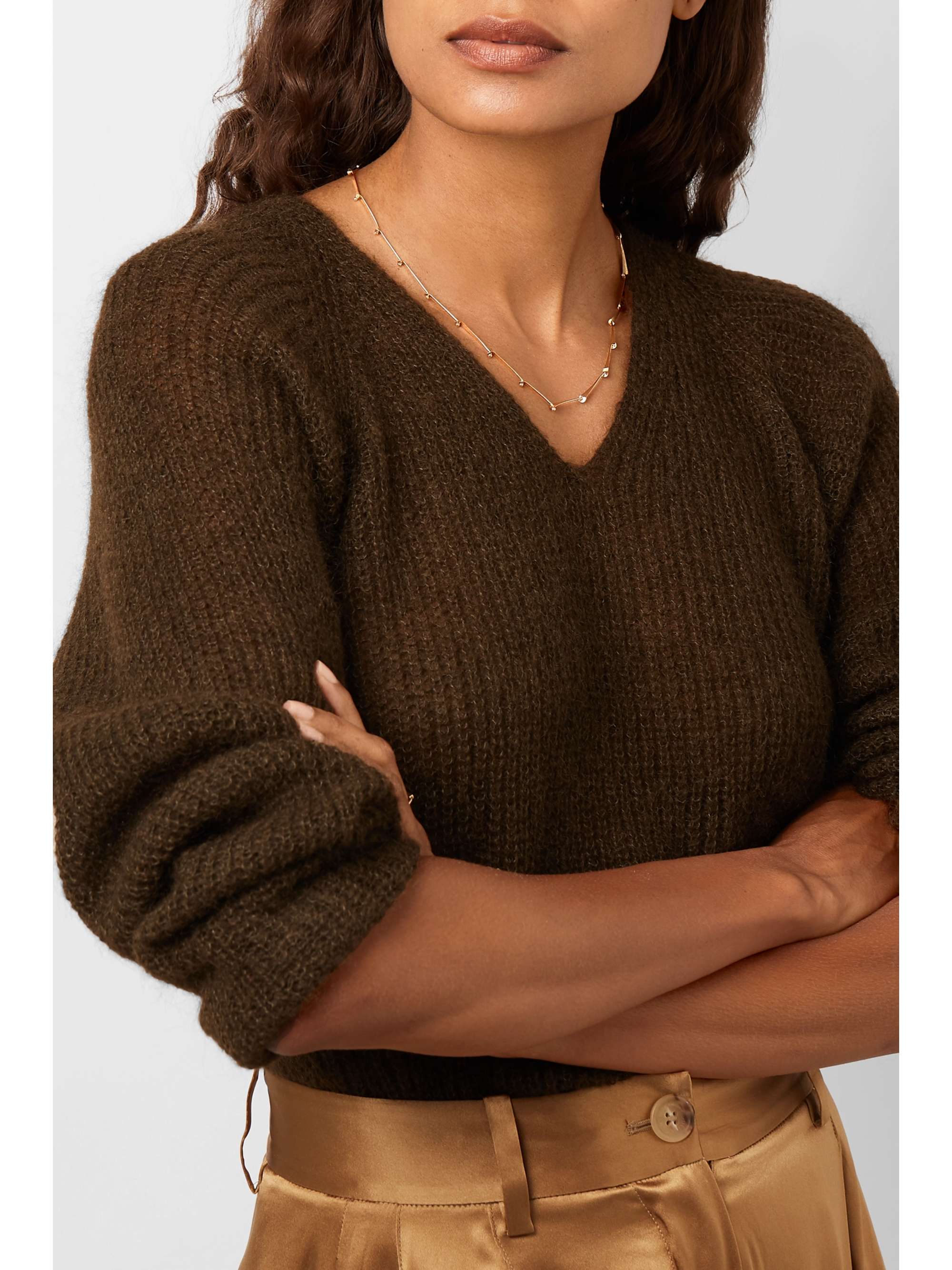 MELISSA JOY MANNING 14-karat gold necklace