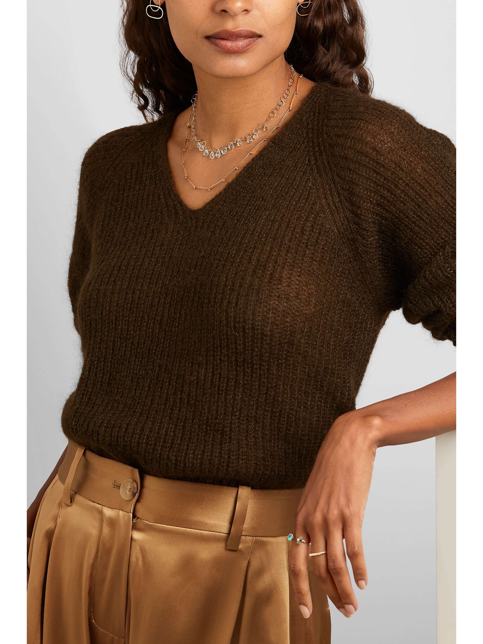 MELISSA JOY MANNING 14-karat gold necklace