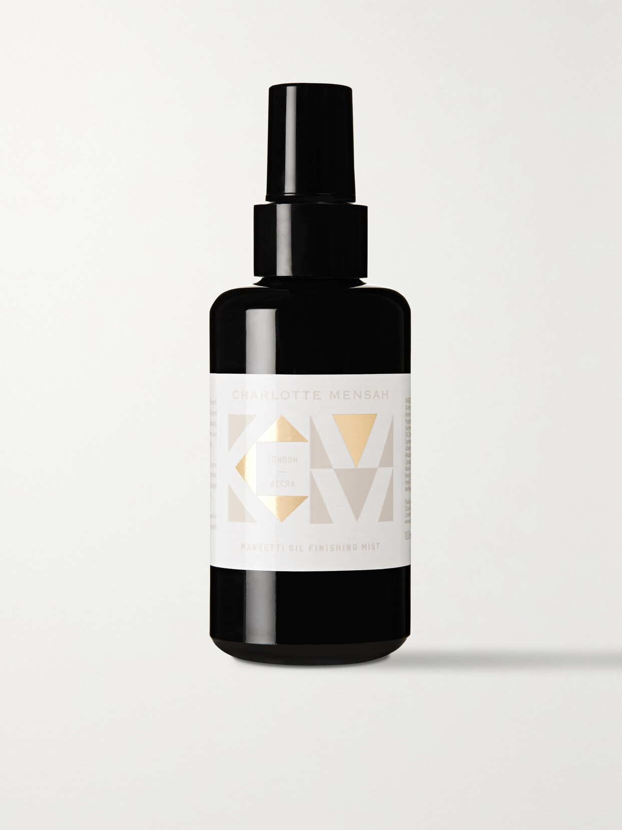 Click to view more detailed imagery on our partner's website Charlotte Mensah Manketti Oil Finishing Mist, 100ml In Colorless