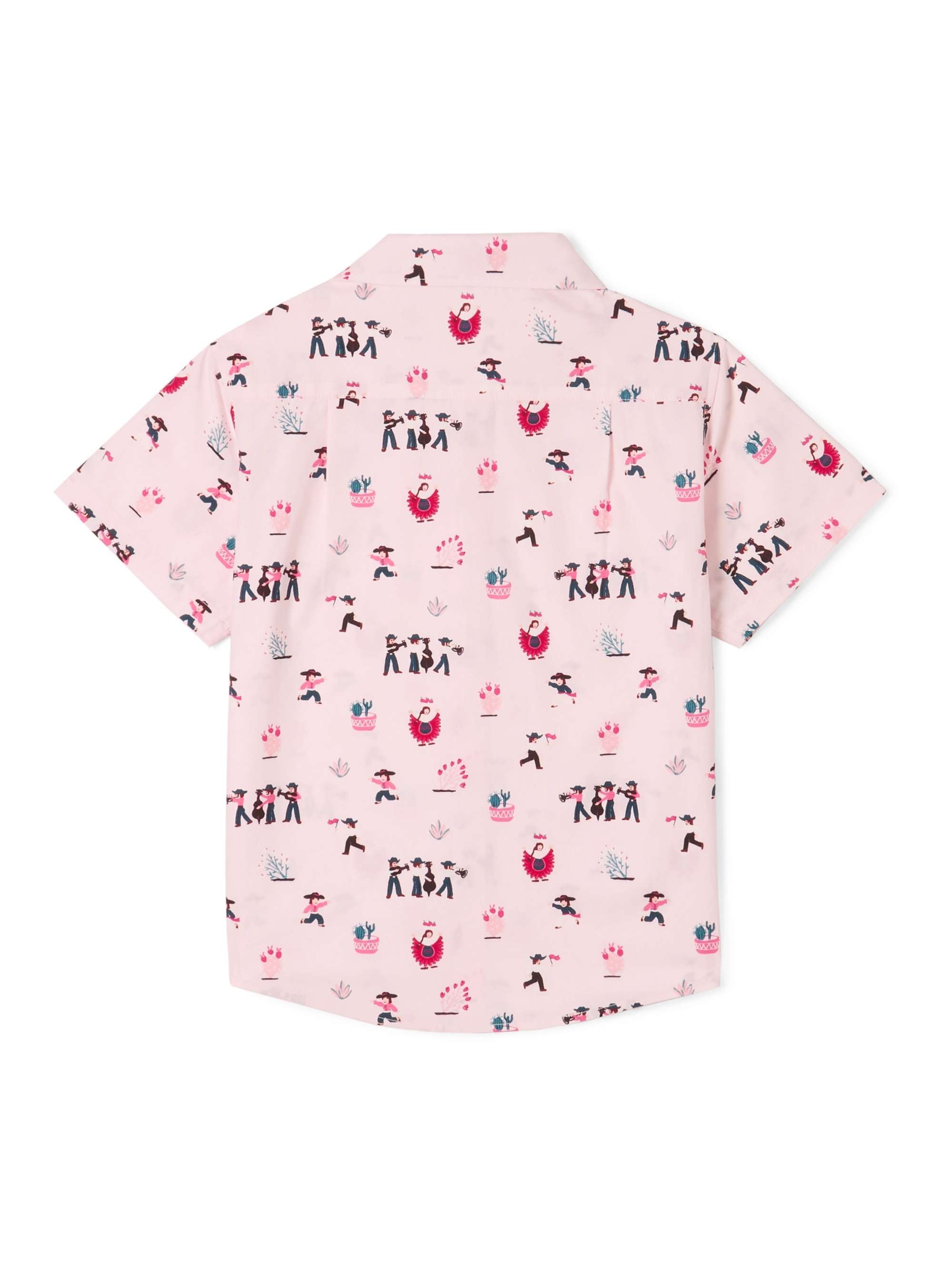 Thorsun Kids Georgie printed cotton-poplin shirt