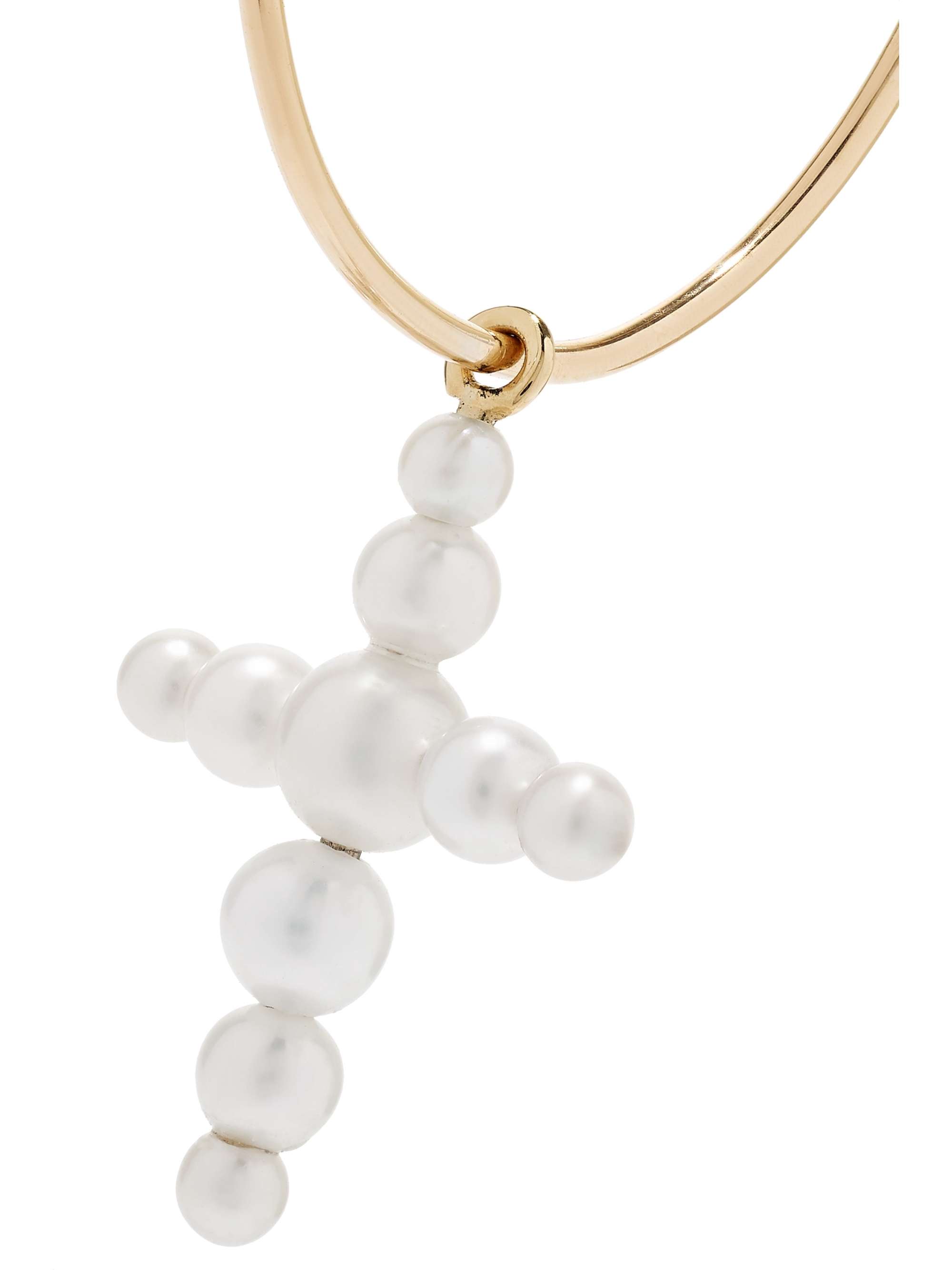 SOPHIE BILLE BRAHE Fellini 14-karat gold pearl earring