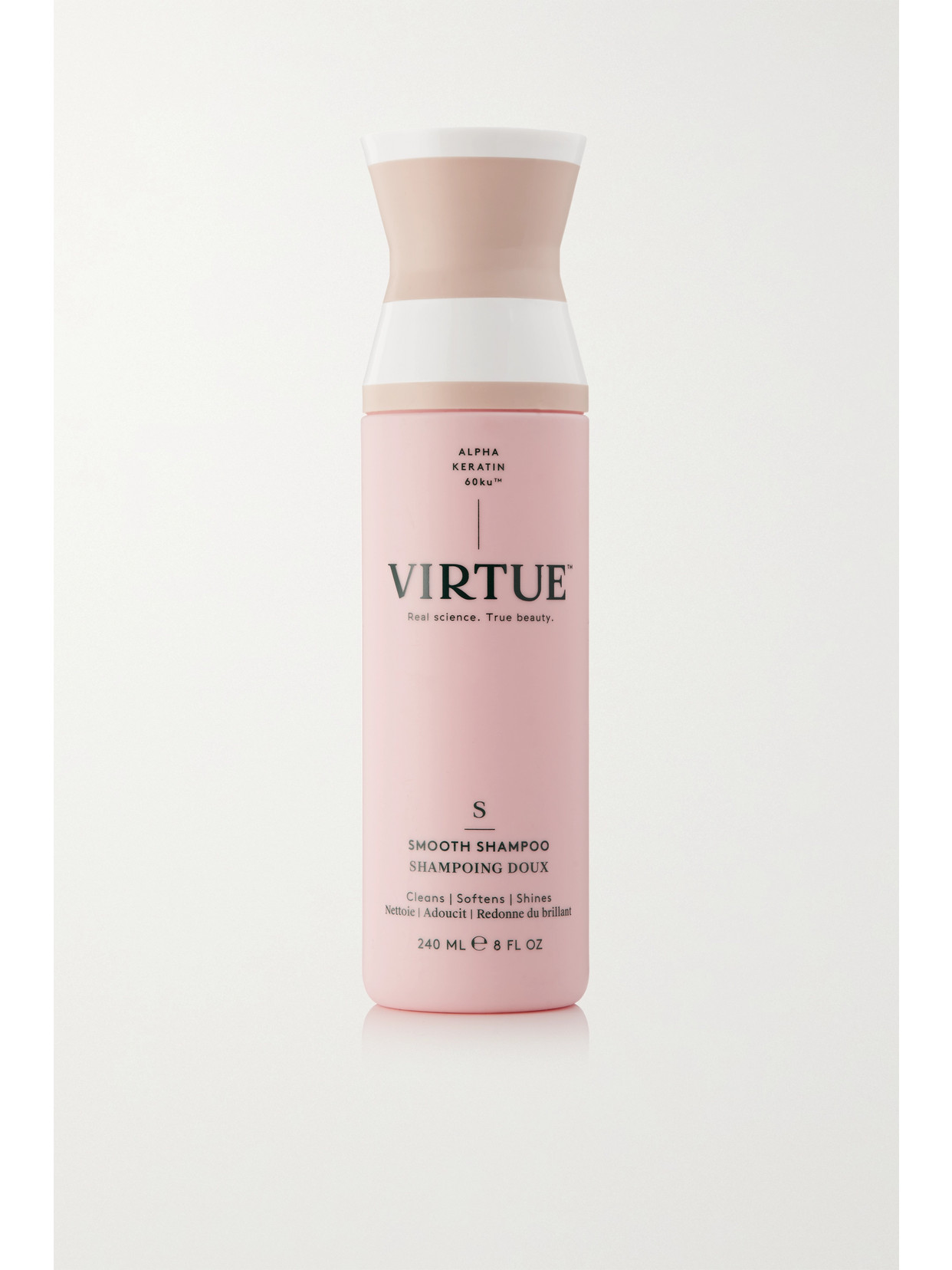 Virtue Labs Smooth Shampoo 8 Oz. In Colorless